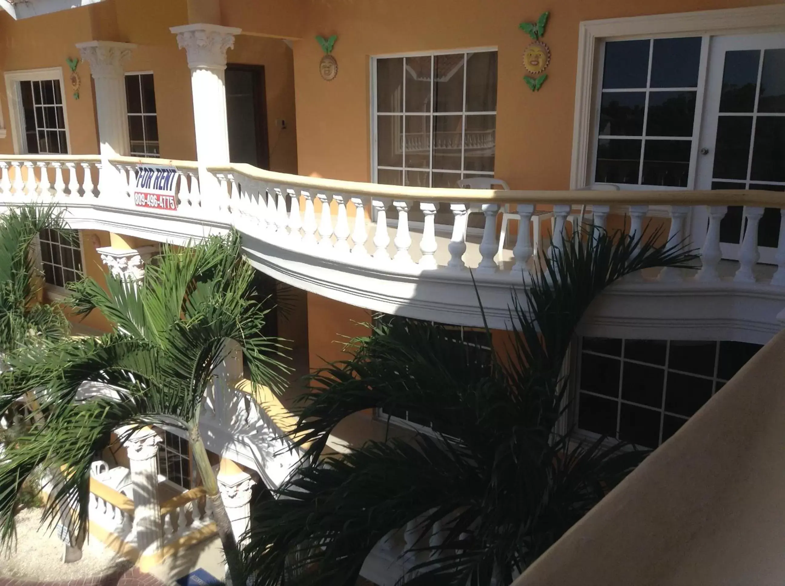 Facade/entrance, Patio/Outdoor Area in White Sands shared apartments