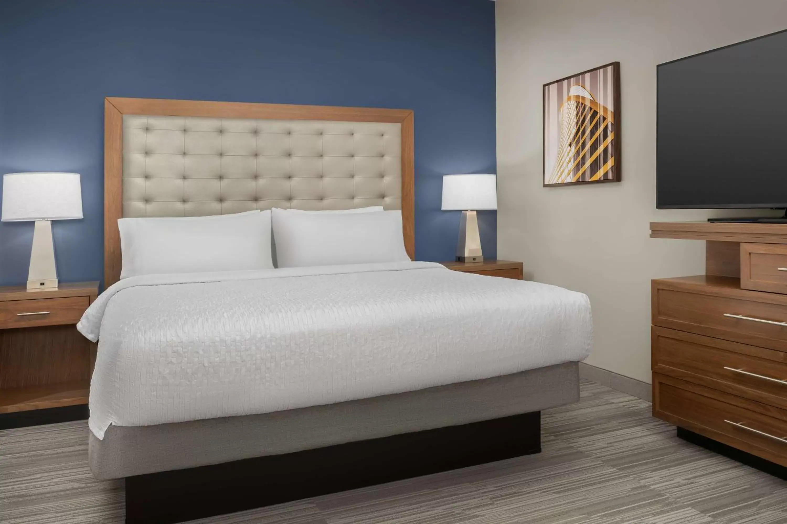 Bed in Homewood Suites By Hilton Greenville, NC
