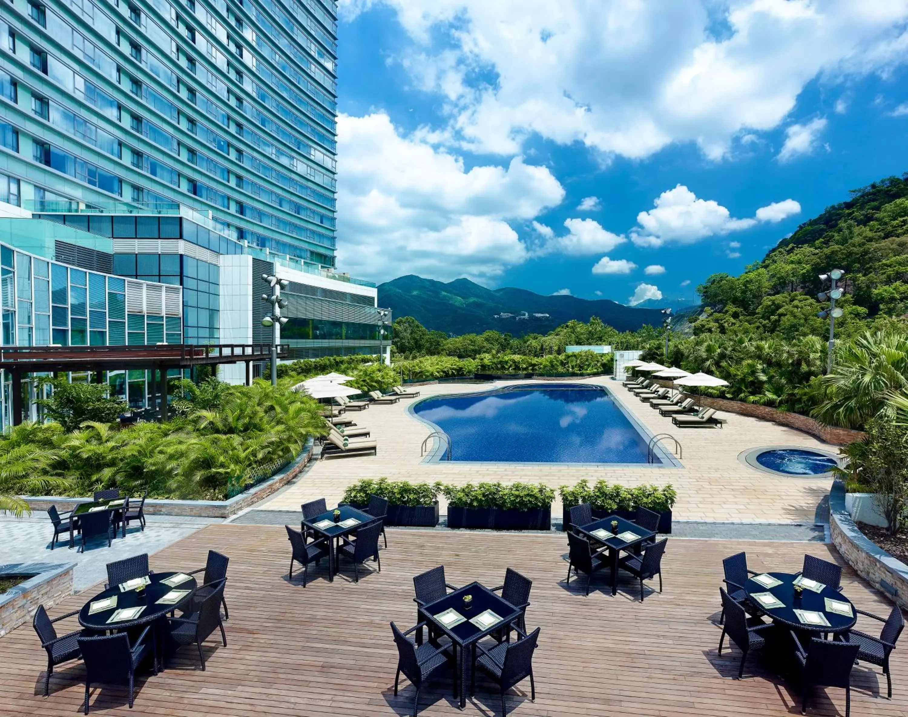 Swimming Pool in Hyatt Regency Hong Kong, Sha Tin