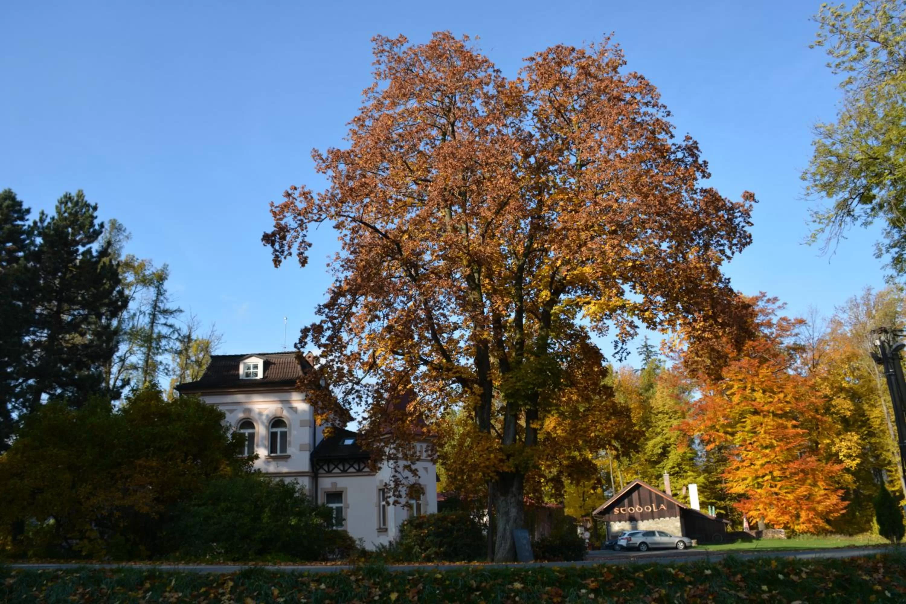 Property building in Hotel Zámeček na Čeladné