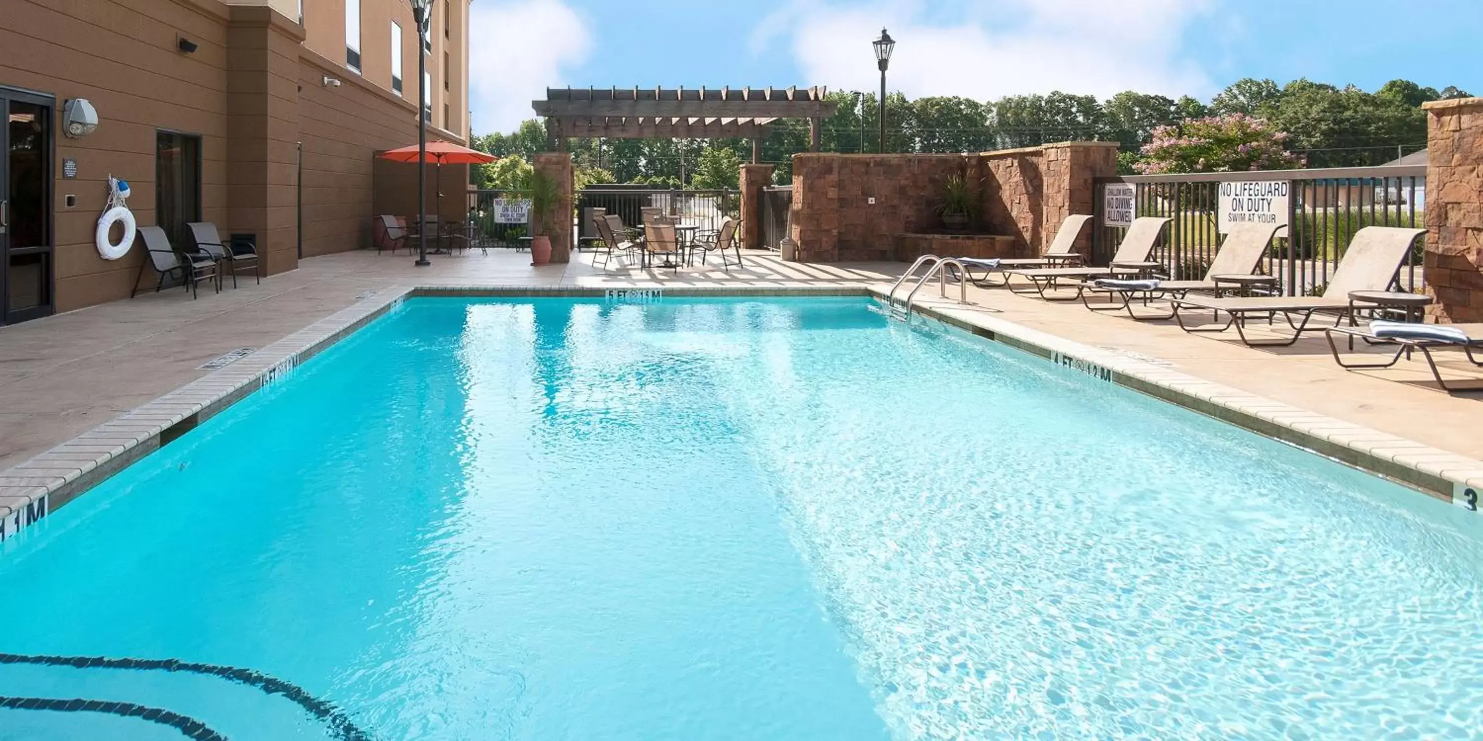 Pool view, Swimming Pool in Hampton Inn & Suites Seneca-Clemson Area
