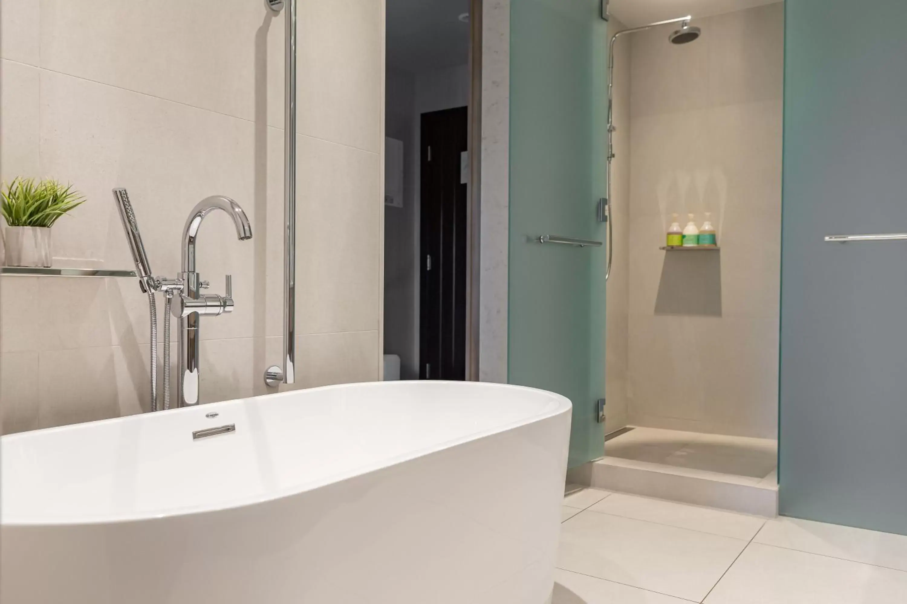 Bathroom in Headwaters Lodge at Eagle Ranch Resort