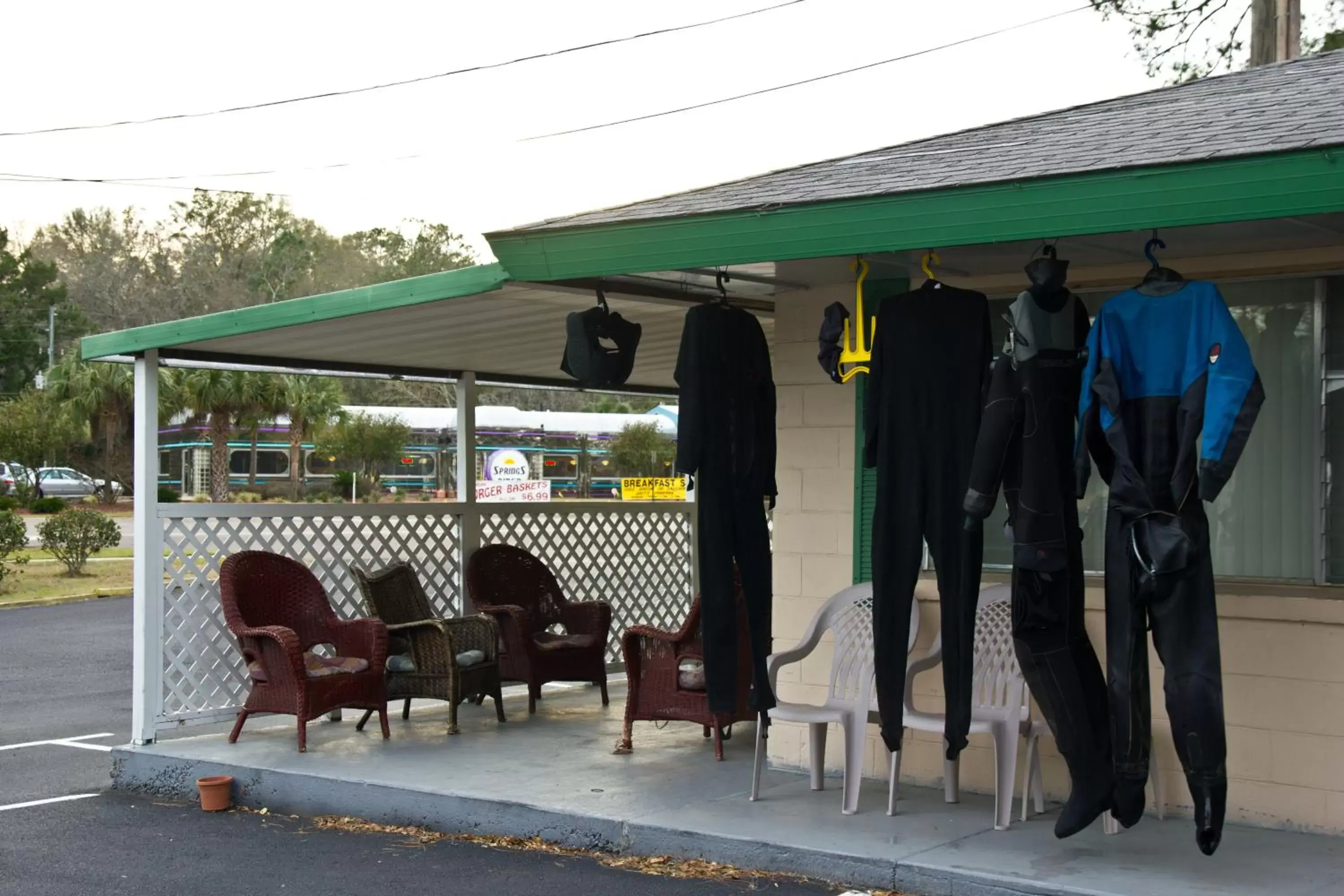 Patio in High Springs Country Inn