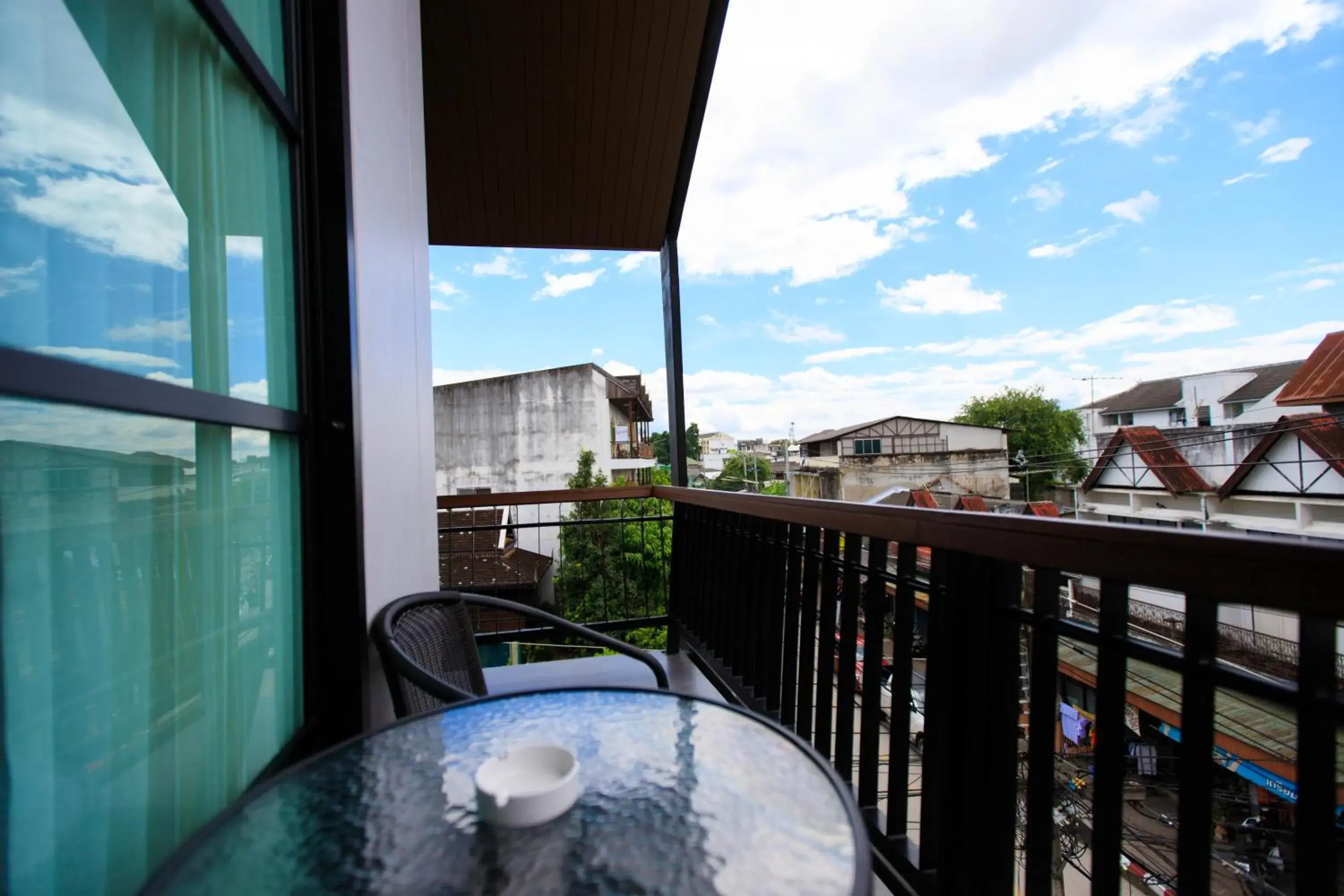 Balcony/Terrace in Wealth Boutique Hotel Chiang Mai