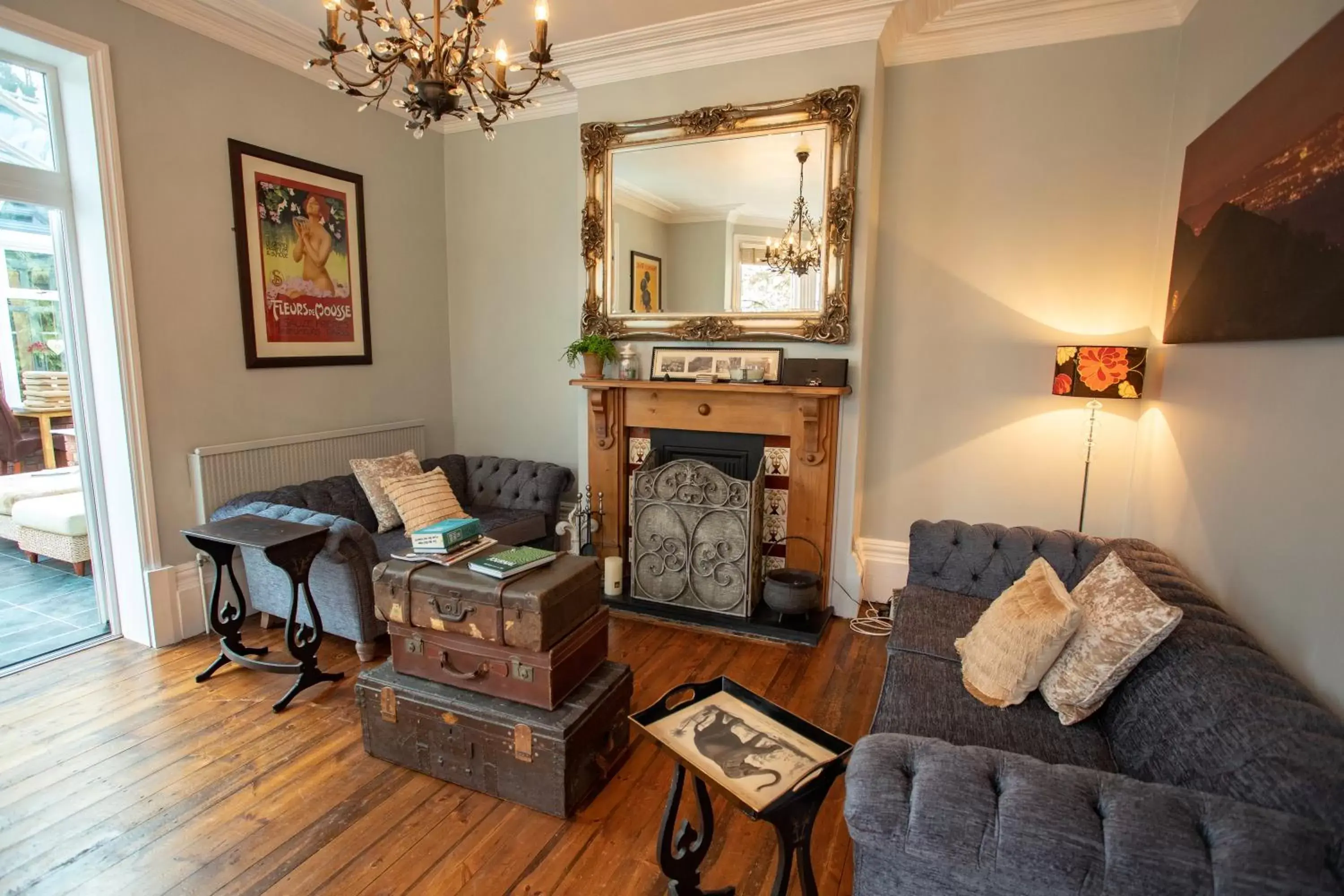 Seating Area in Treherne House & The Malvern Retreat