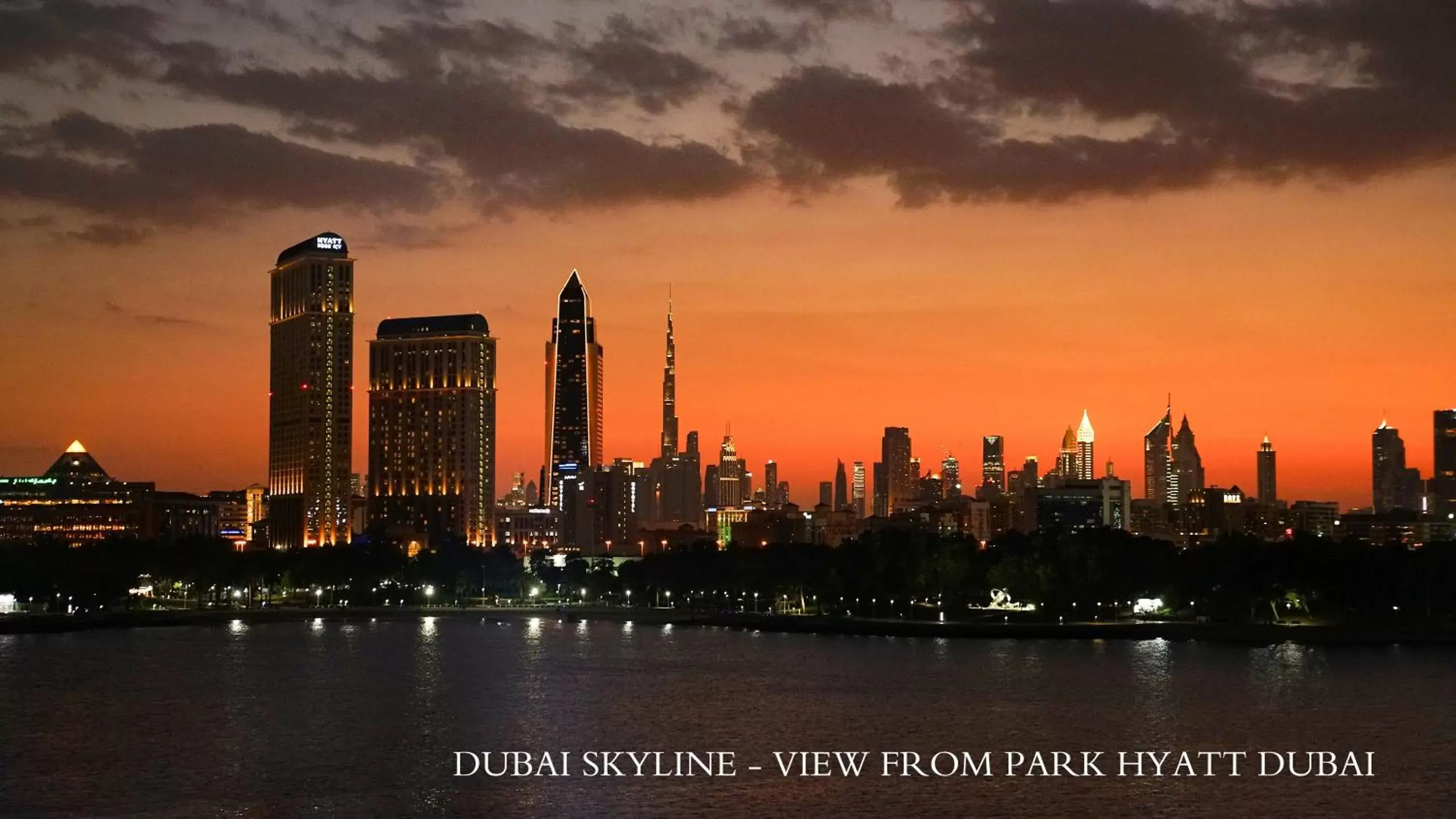 City view in Park Hyatt Dubai