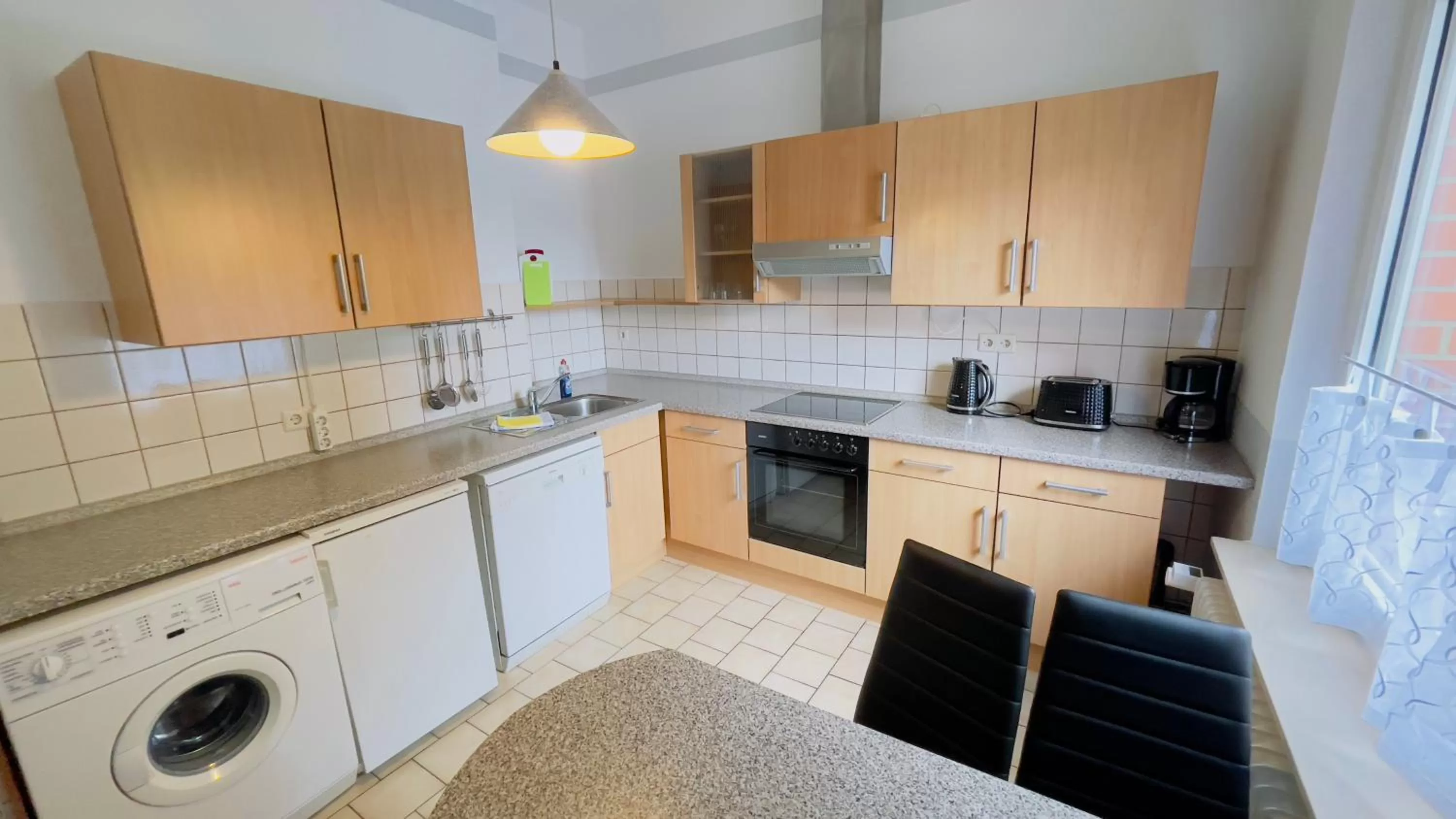 kitchen in Hotel Schnehagen