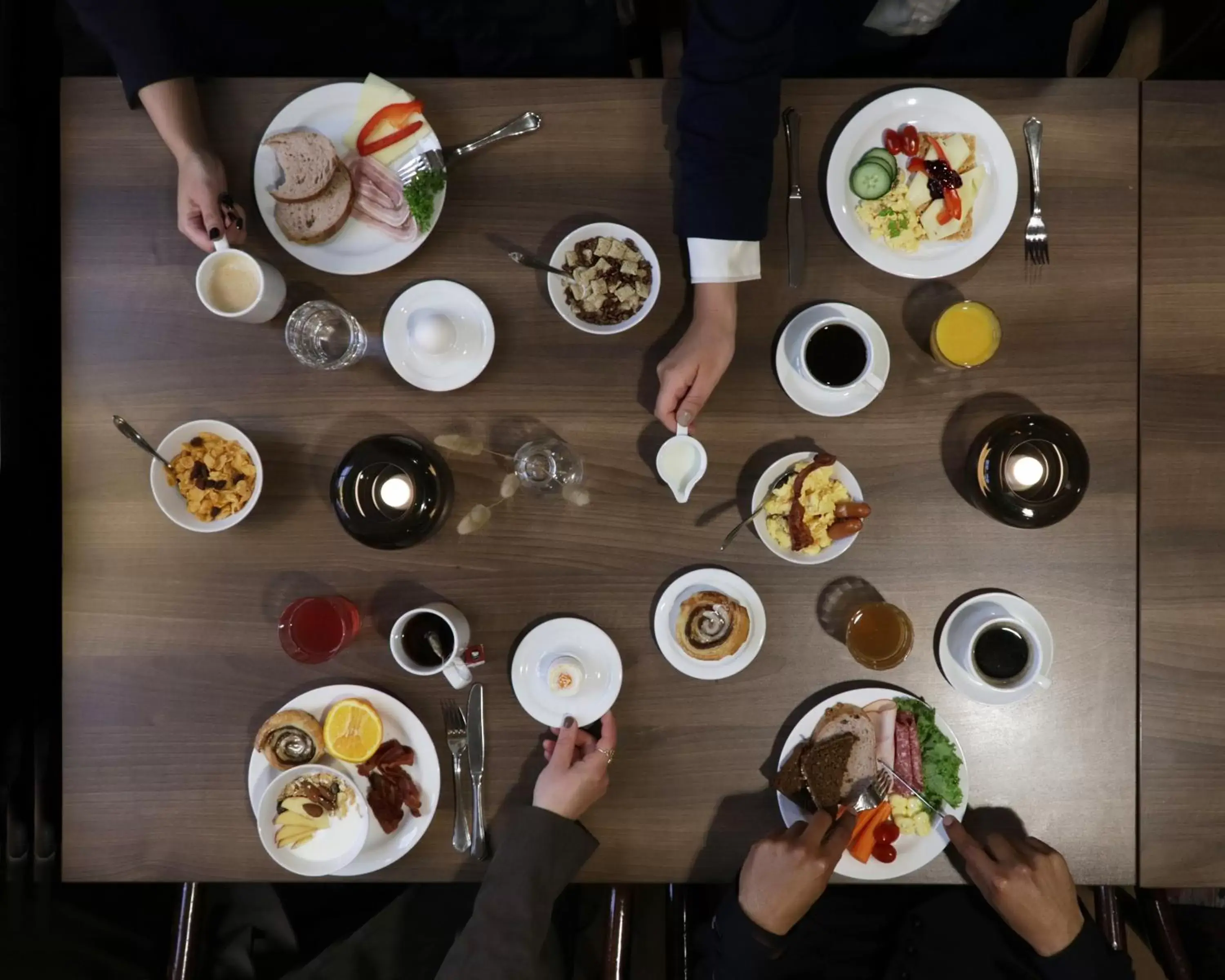 Breakfast in Helnan Phønix Hotel Breakfast in Helnan Phønix Hotel