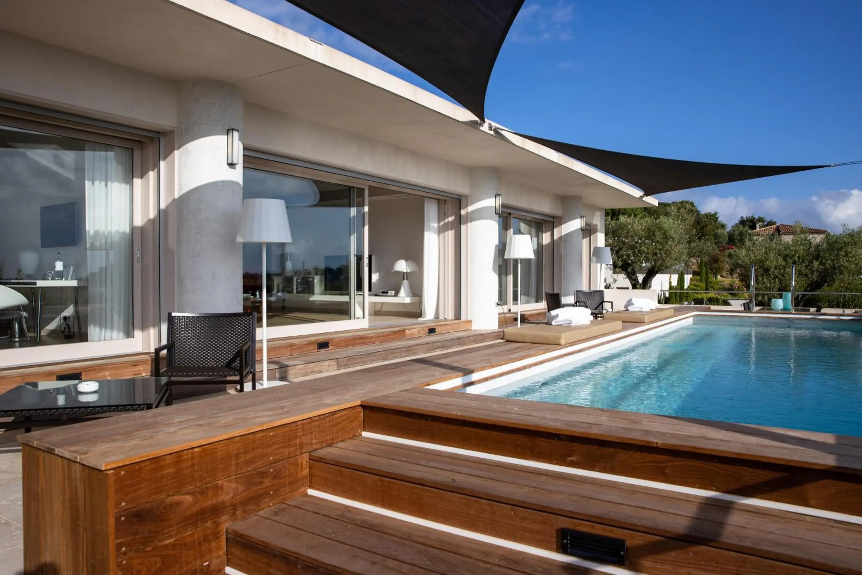 Pool view, Swimming Pool in La Villa Calvi