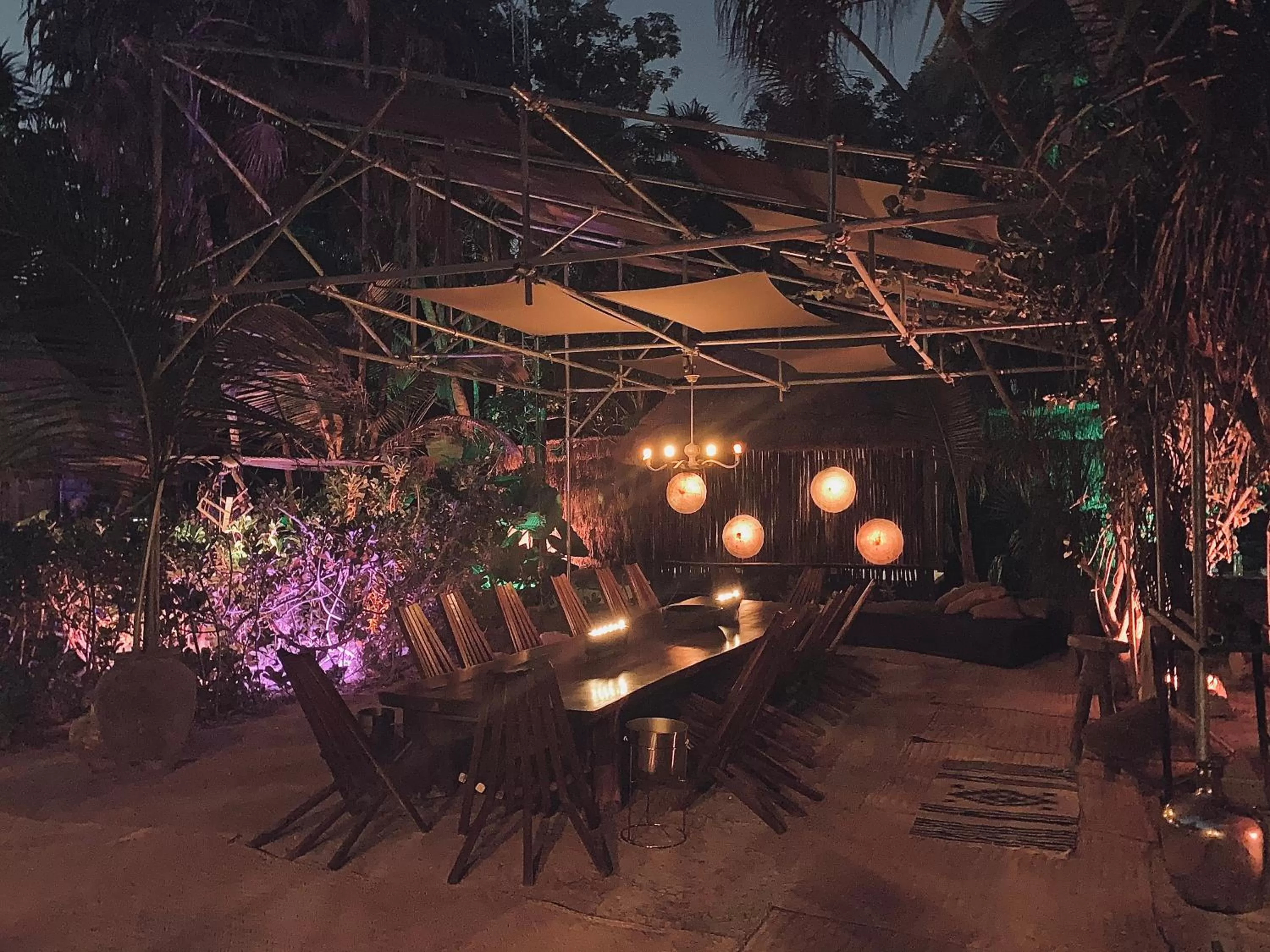 Restaurant/places to eat in Libelula Tulum Beachfront Hotel