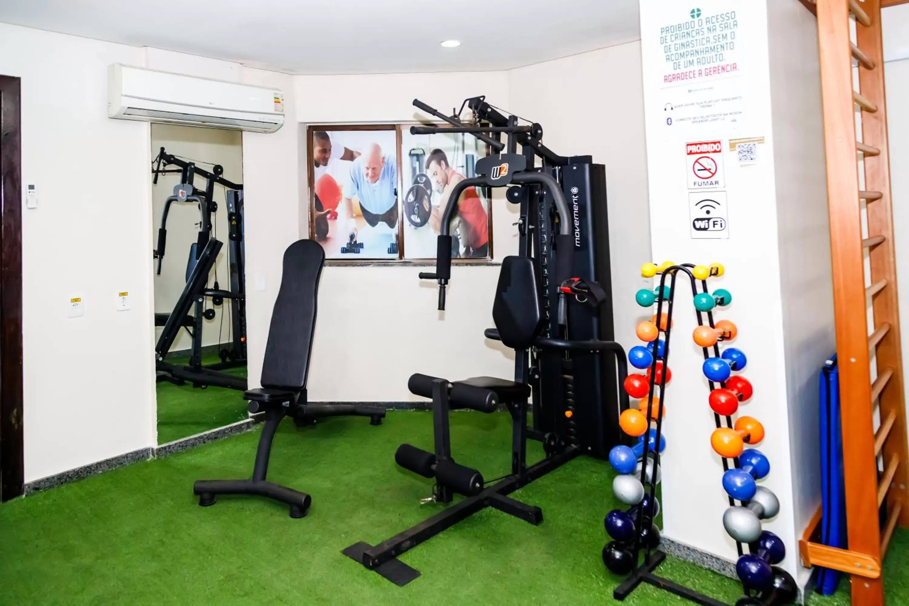 Fitness centre/facilities, Fitness Center/Facilities in Golden Park Recife Boa Viagem