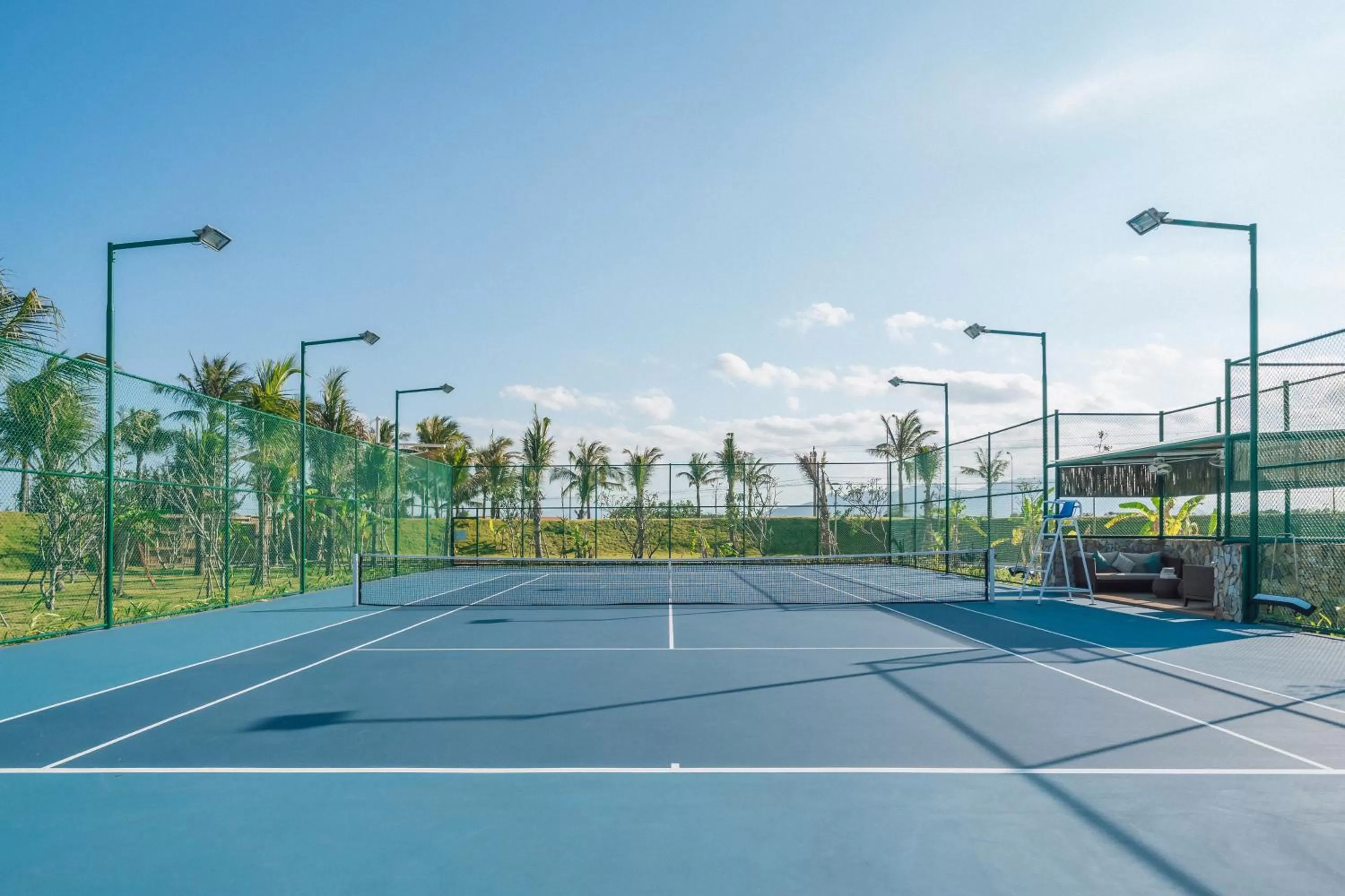 Tennis court in Fusion Resort Cam Ranh - All Spa Inclusive