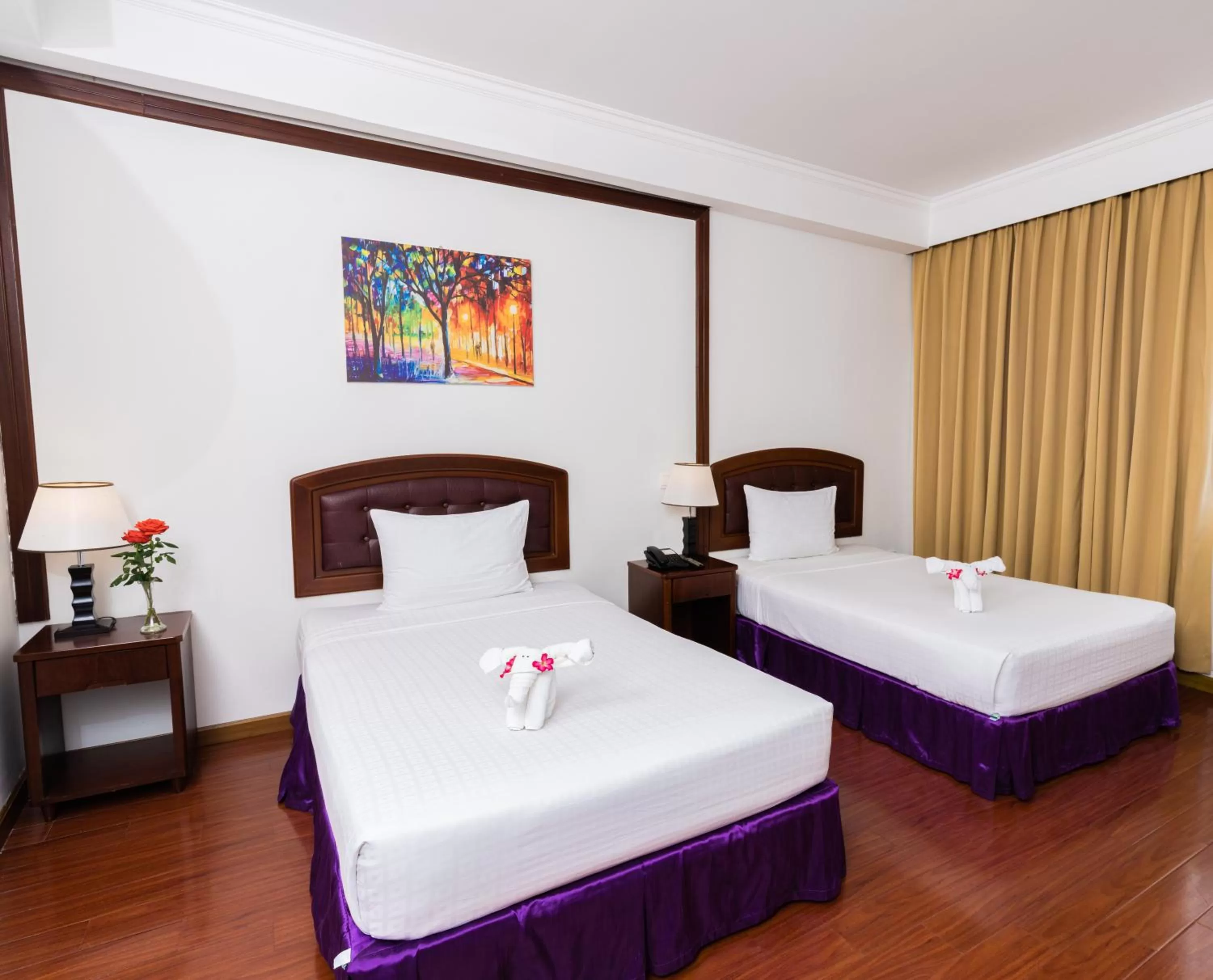 Deluxe Twin Room with Ocean View   in TTC Hotel Phan Thiet