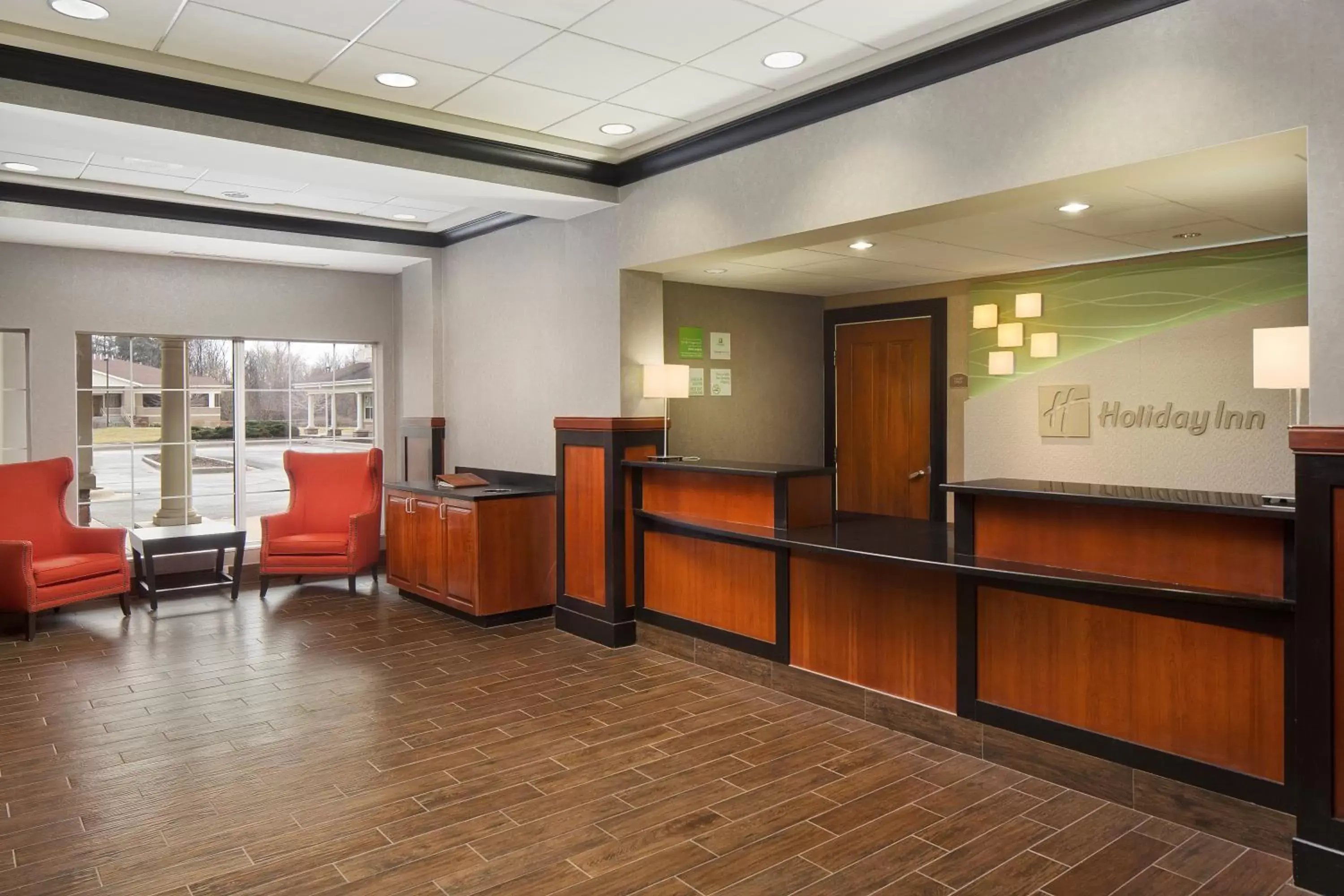 Lobby or reception, Lobby/Reception in Holiday Inn Grand Rapids-Airport, an IHG Hotel