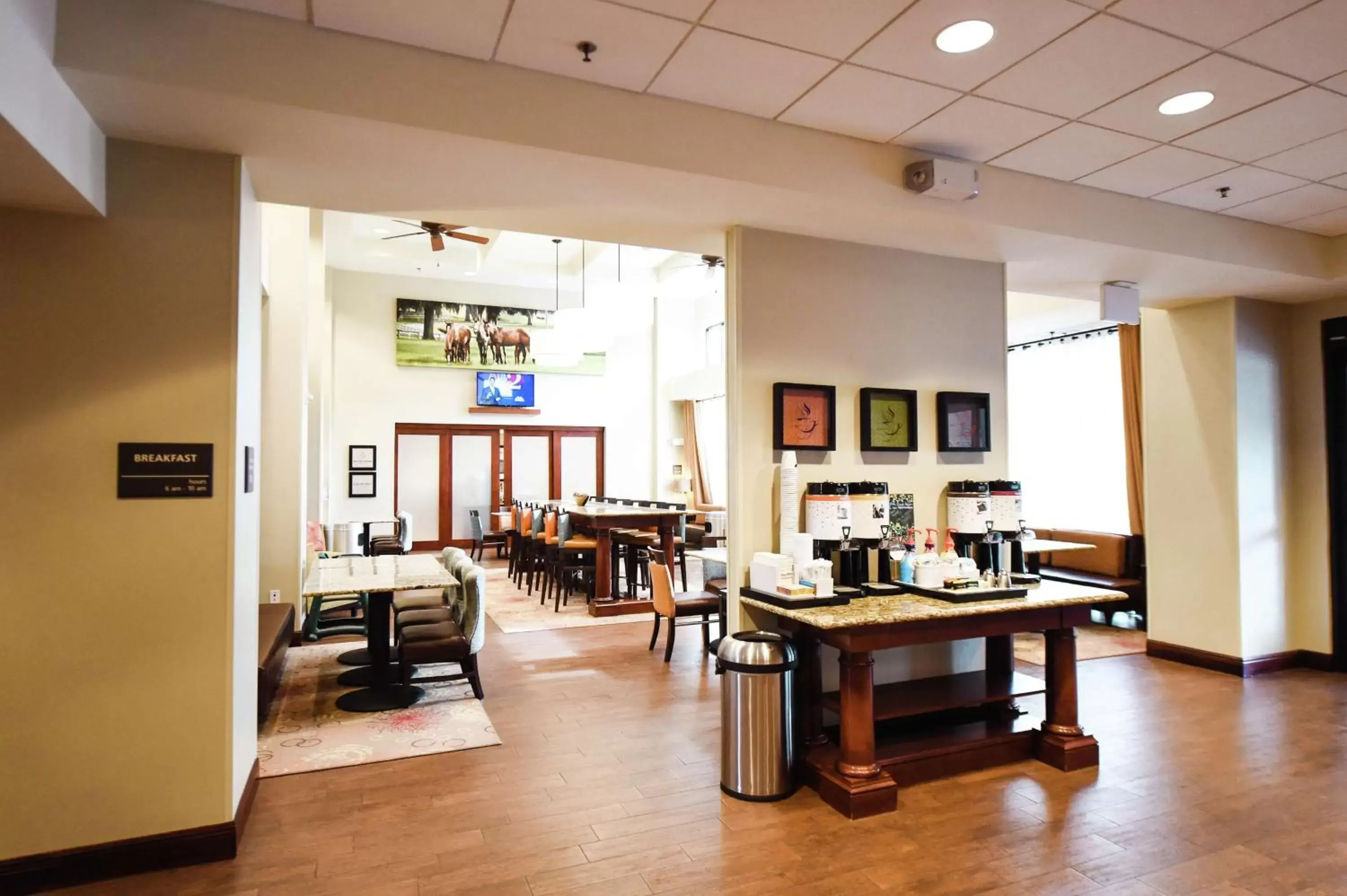 Lobby or reception, Restaurant/Places to Eat in Hampton Inn & Suites Ocala - Belleview