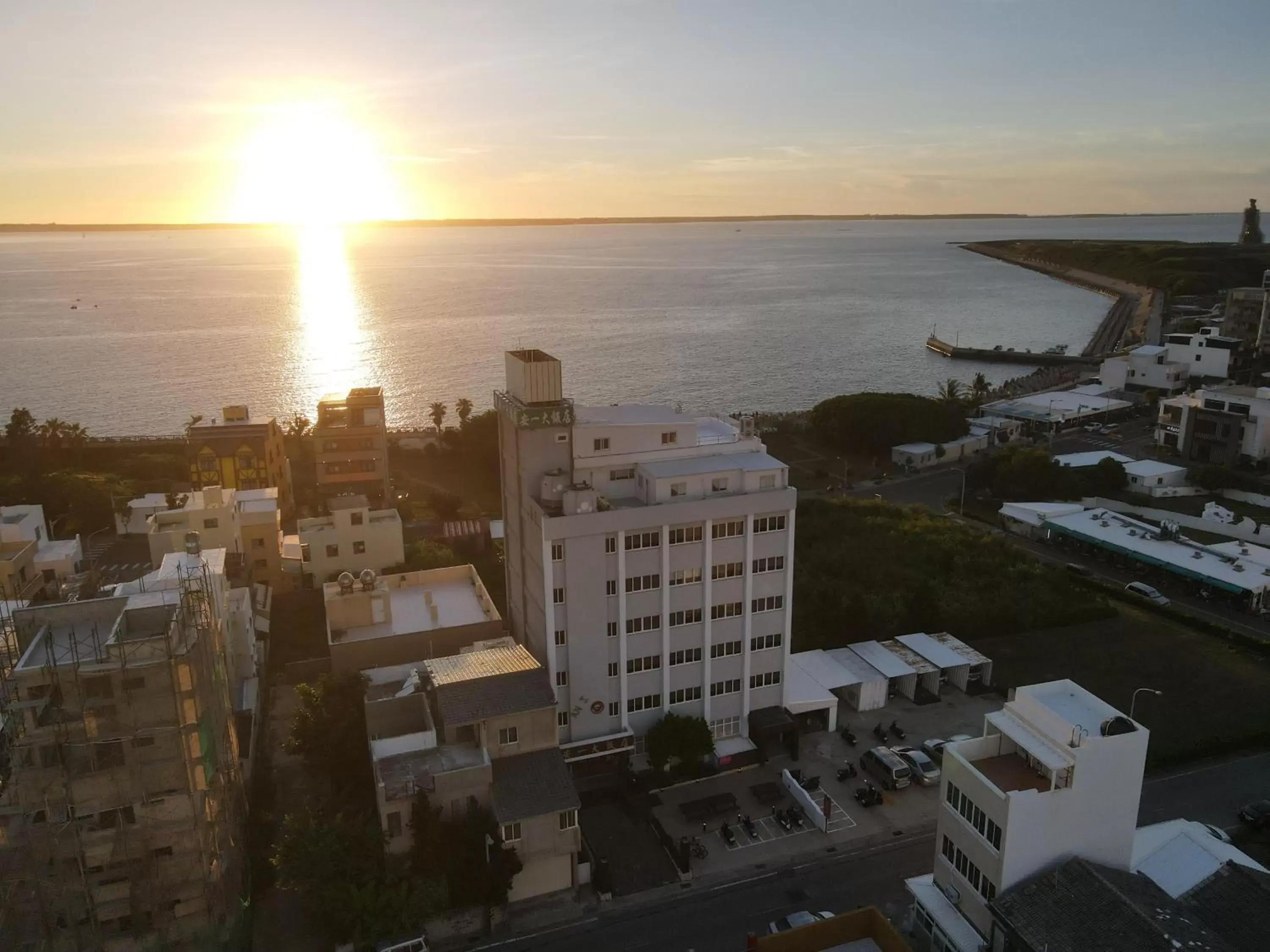 Property building, Bird's-eye View in Penghu An-I Hotel