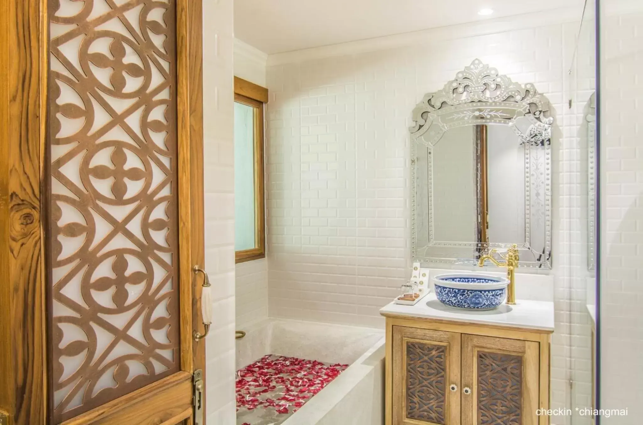 Hot Tub, Bathroom in Lanna Oriental Hotel - SHA Extra Plus