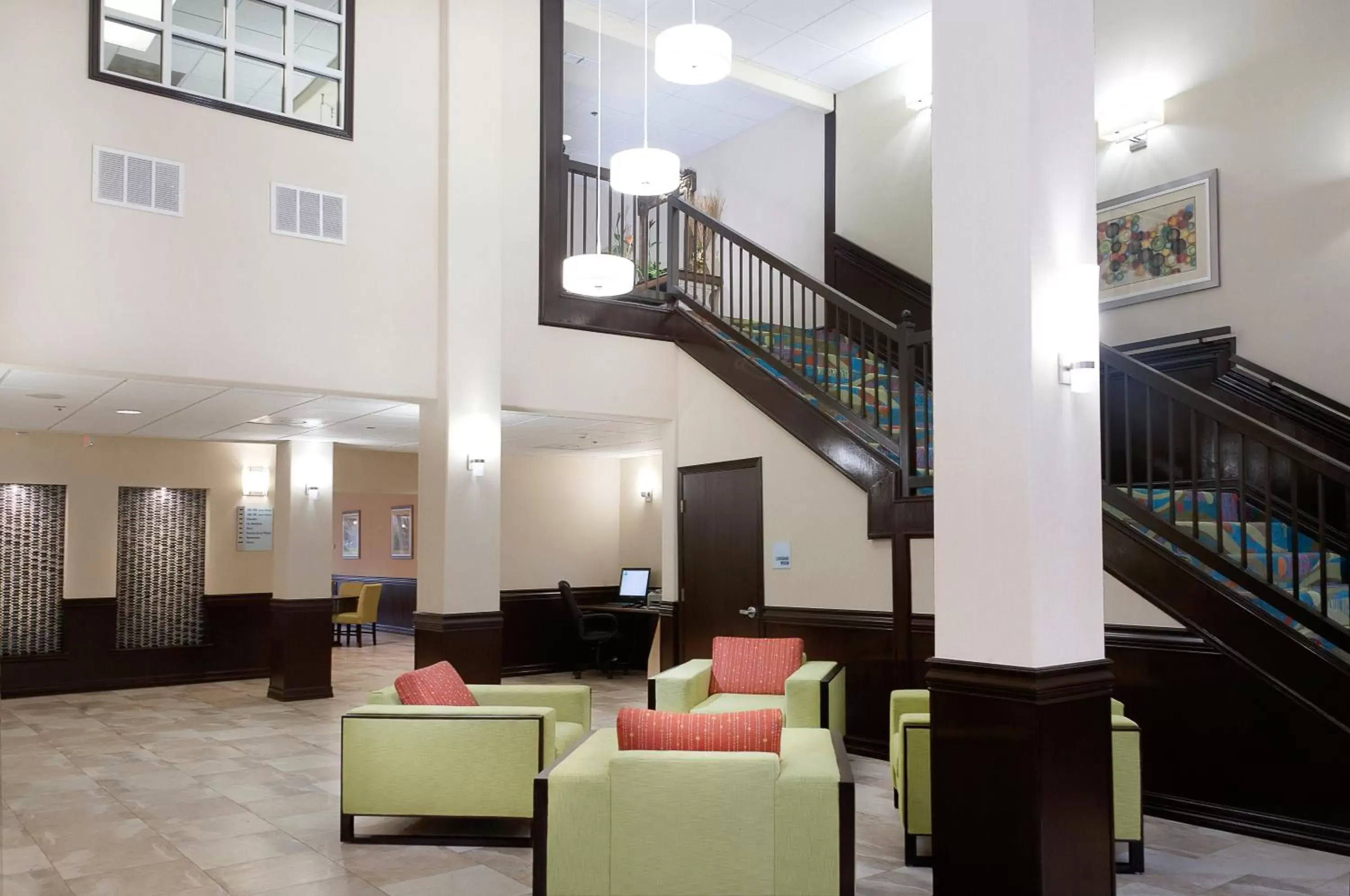 Property building, Lobby/Reception in Holiday Inn Express Hotel and Suites Brownsville, an IHG Hotel