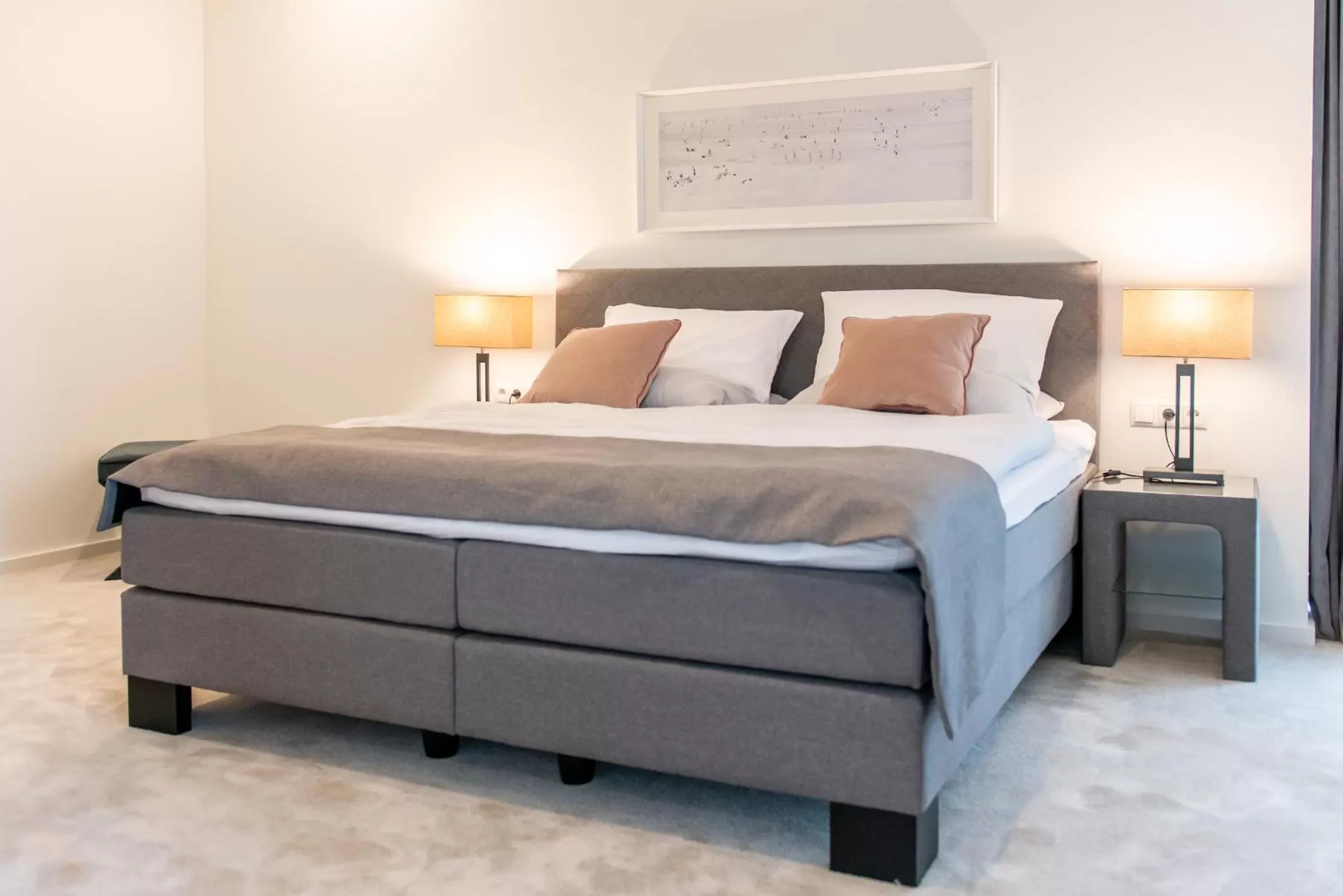 Bed in Intermar Hotel & Apartments