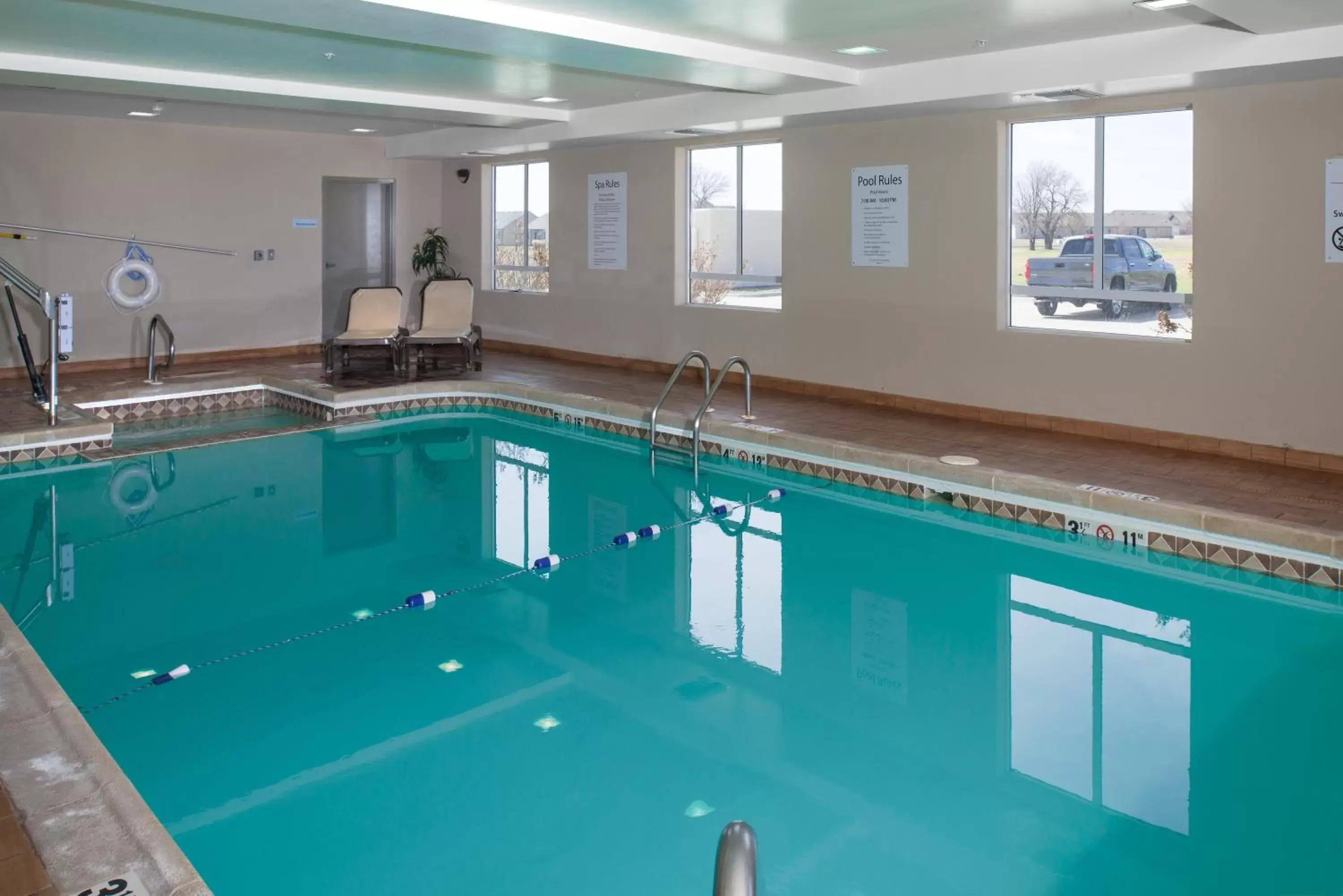 Swimming Pool in Holiday Inn Express Northwest Maize, an IHG Hotel