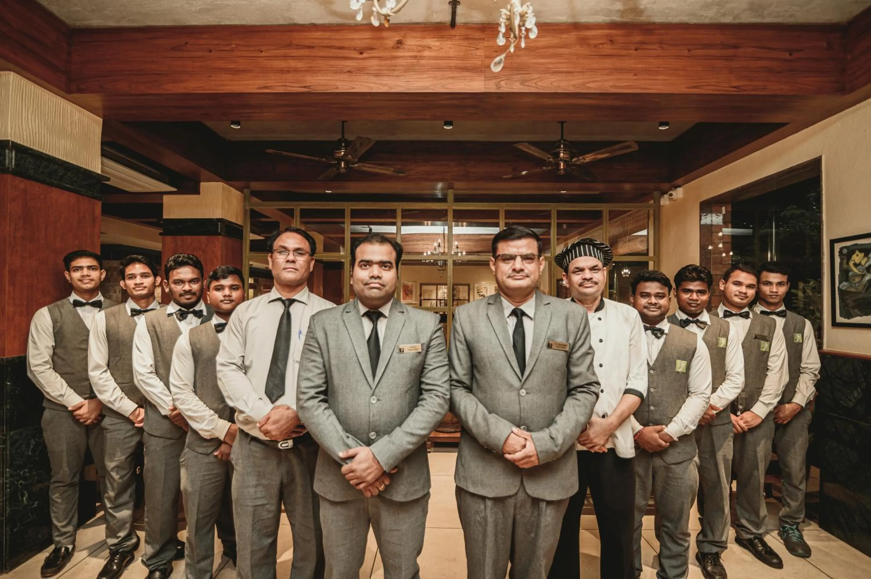 Staff in Budget Inn Bellevue