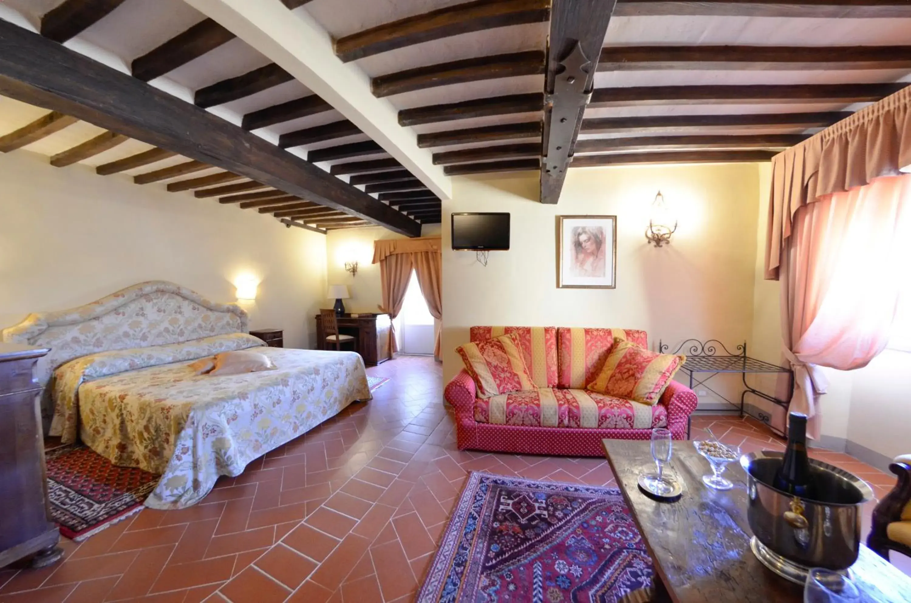 Bedroom in Hotel San Michele