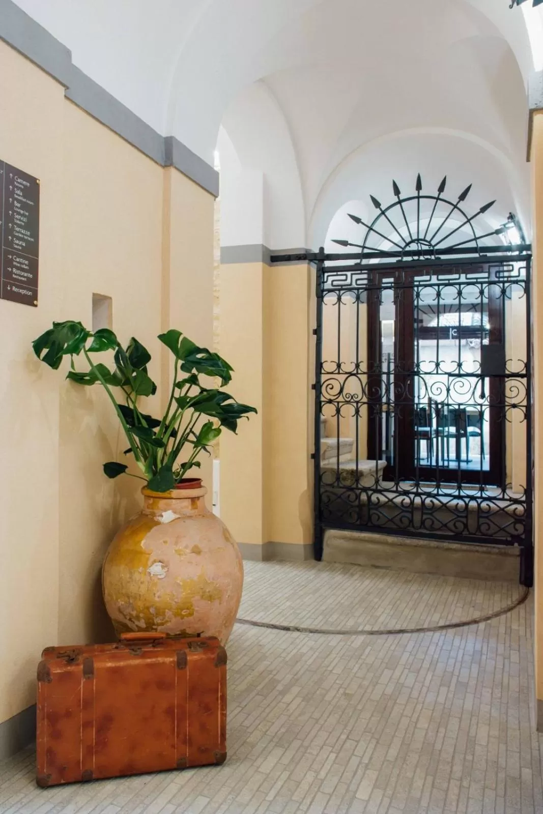 Lobby or reception in Le Corti - Dimora storica
