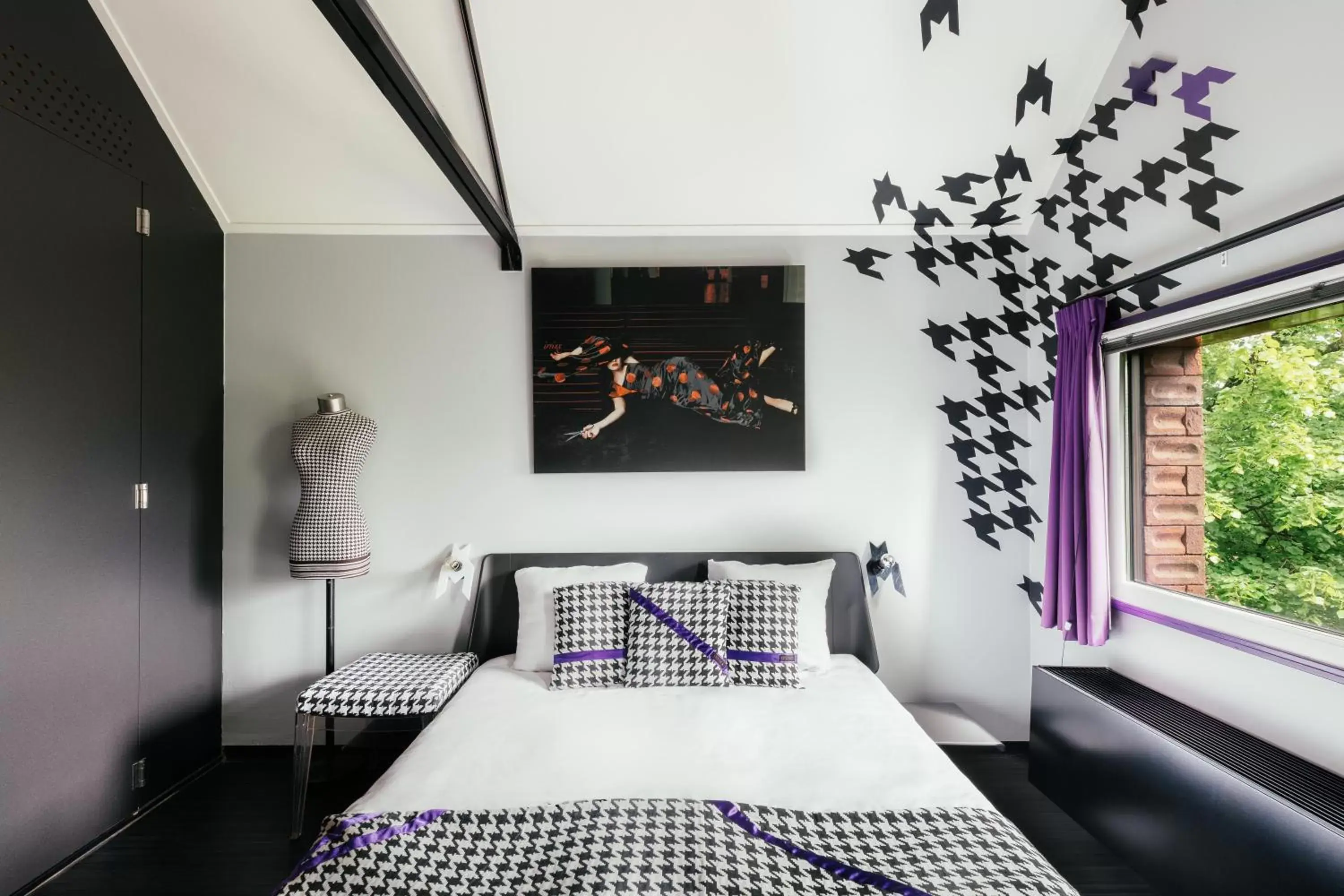 Bed in Design Hotel Modez