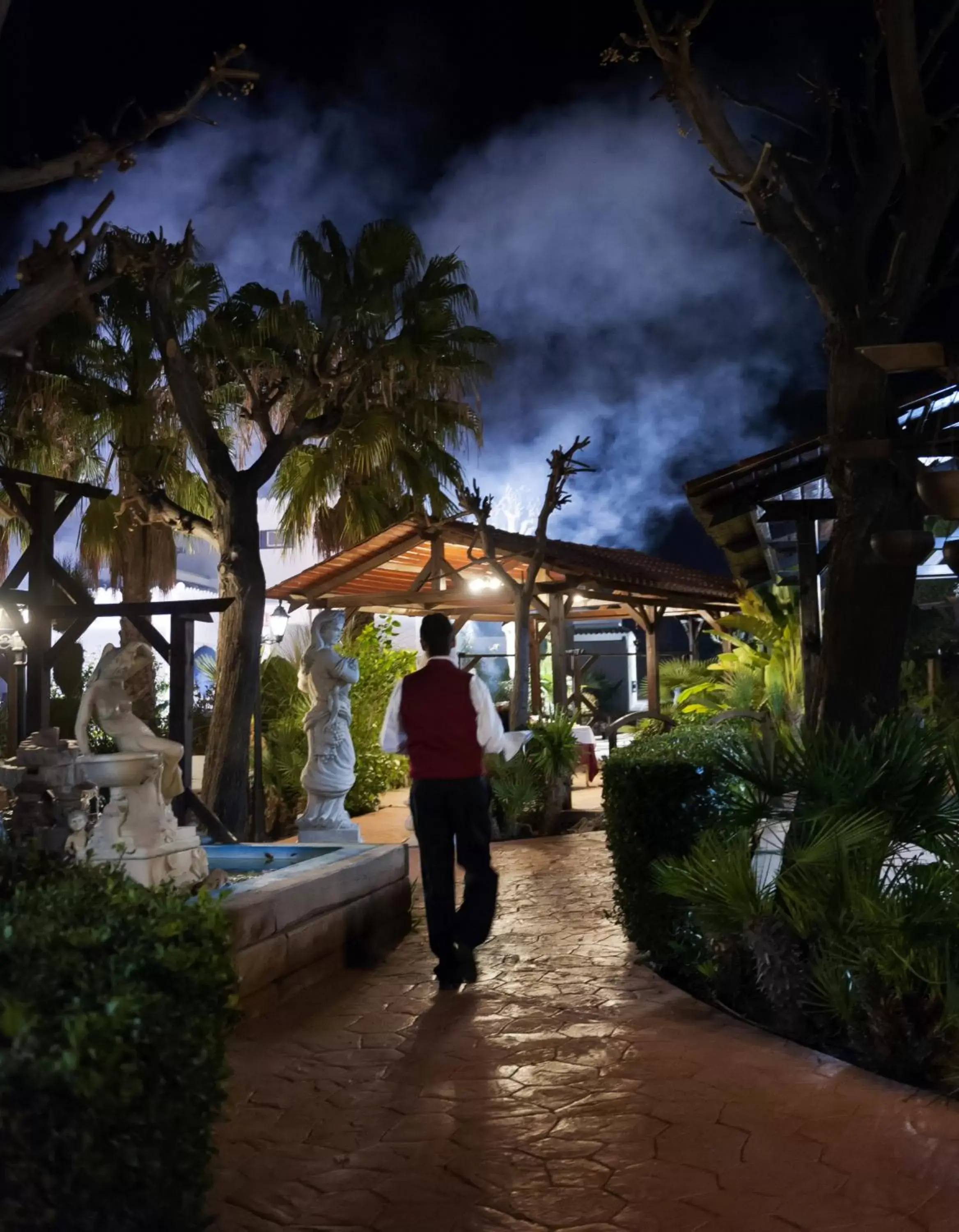 Garden in Hotel La Carreta