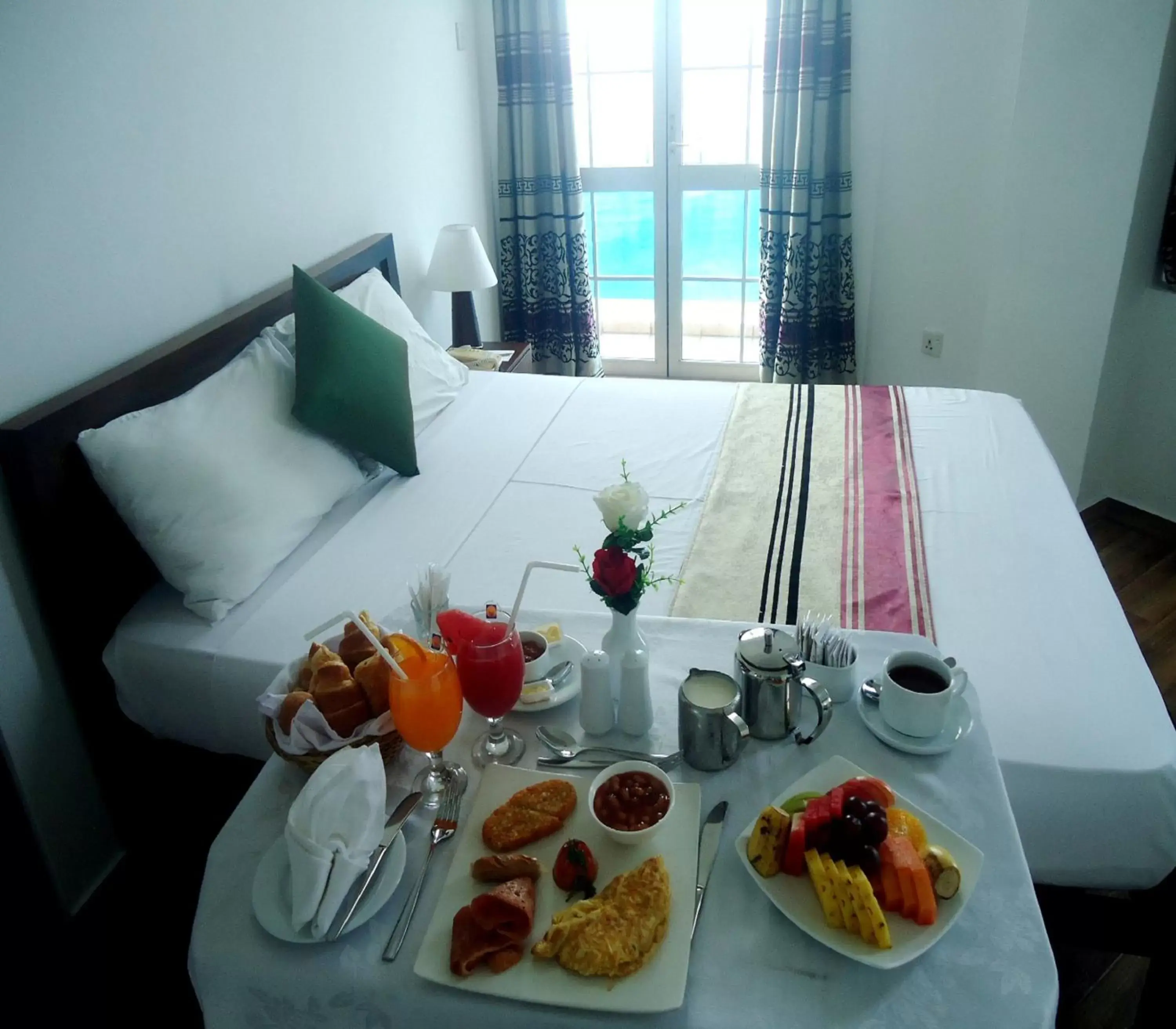 Breakfast in Global Towers Hotel & Apartments