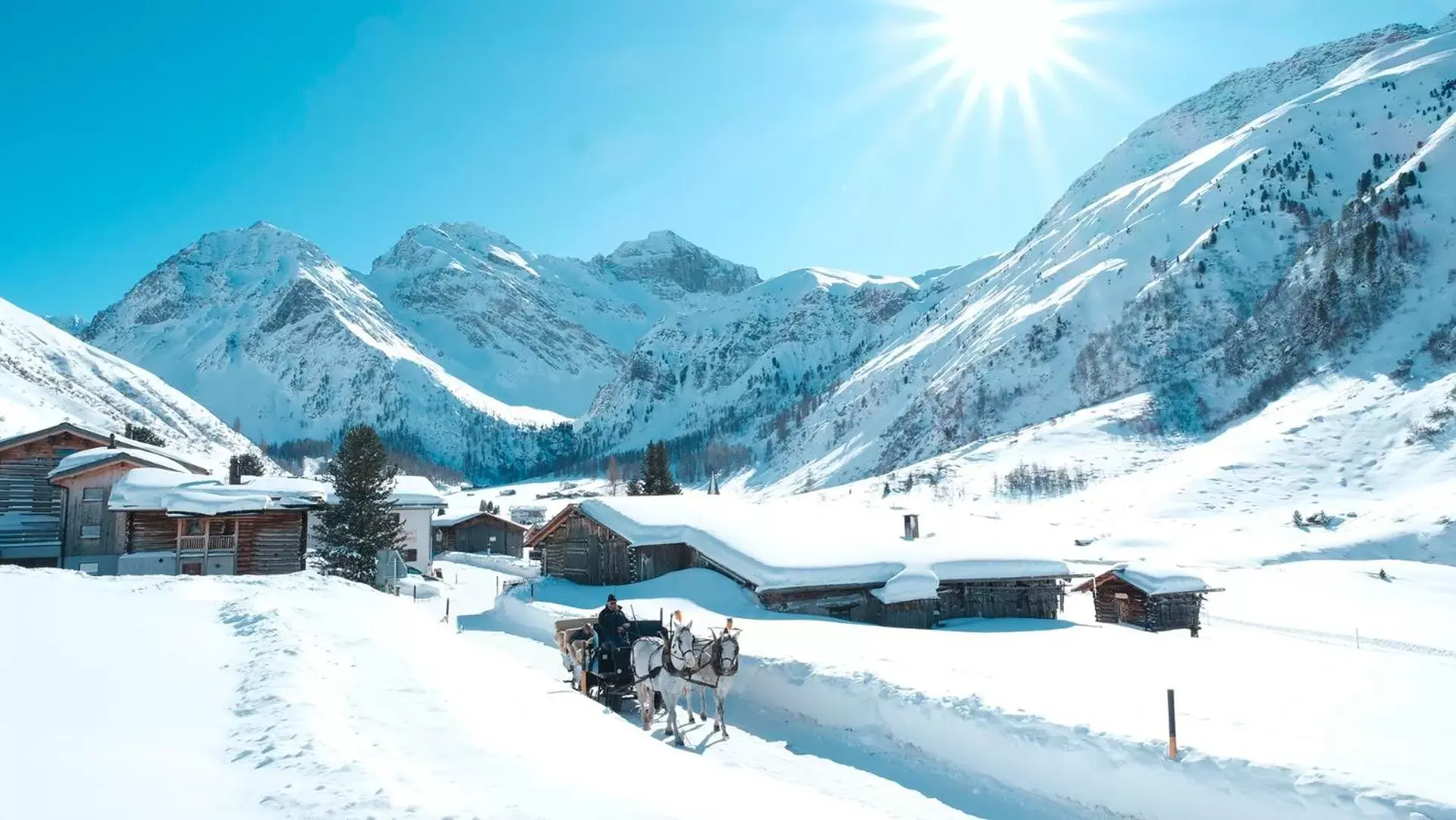 Natural landscape, Winter in ALPINE INN Davos