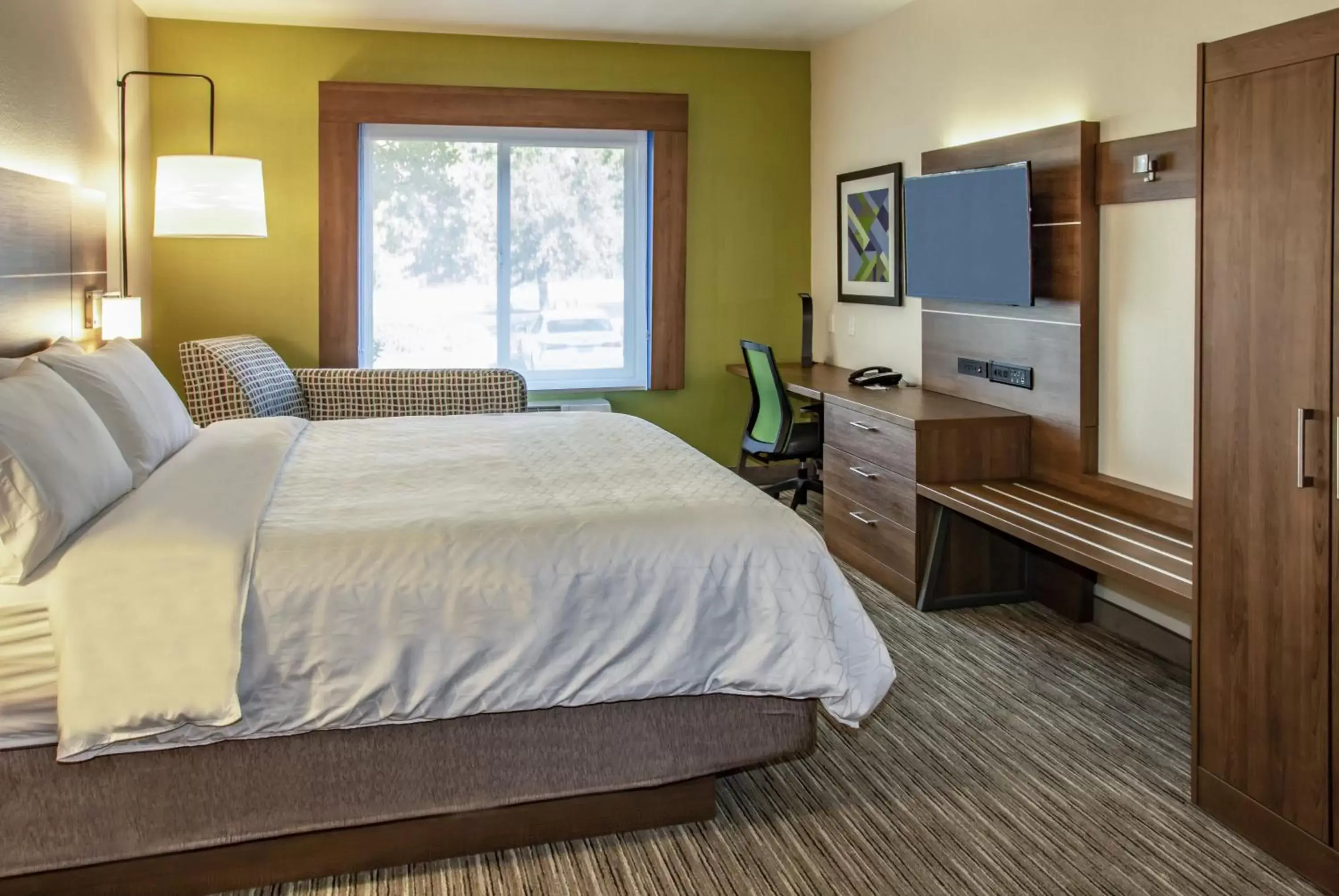 Photo of the whole room, Bed in Holiday Inn Express Hotel & Suites Roseville - Galleria Area, an IHG Hotel