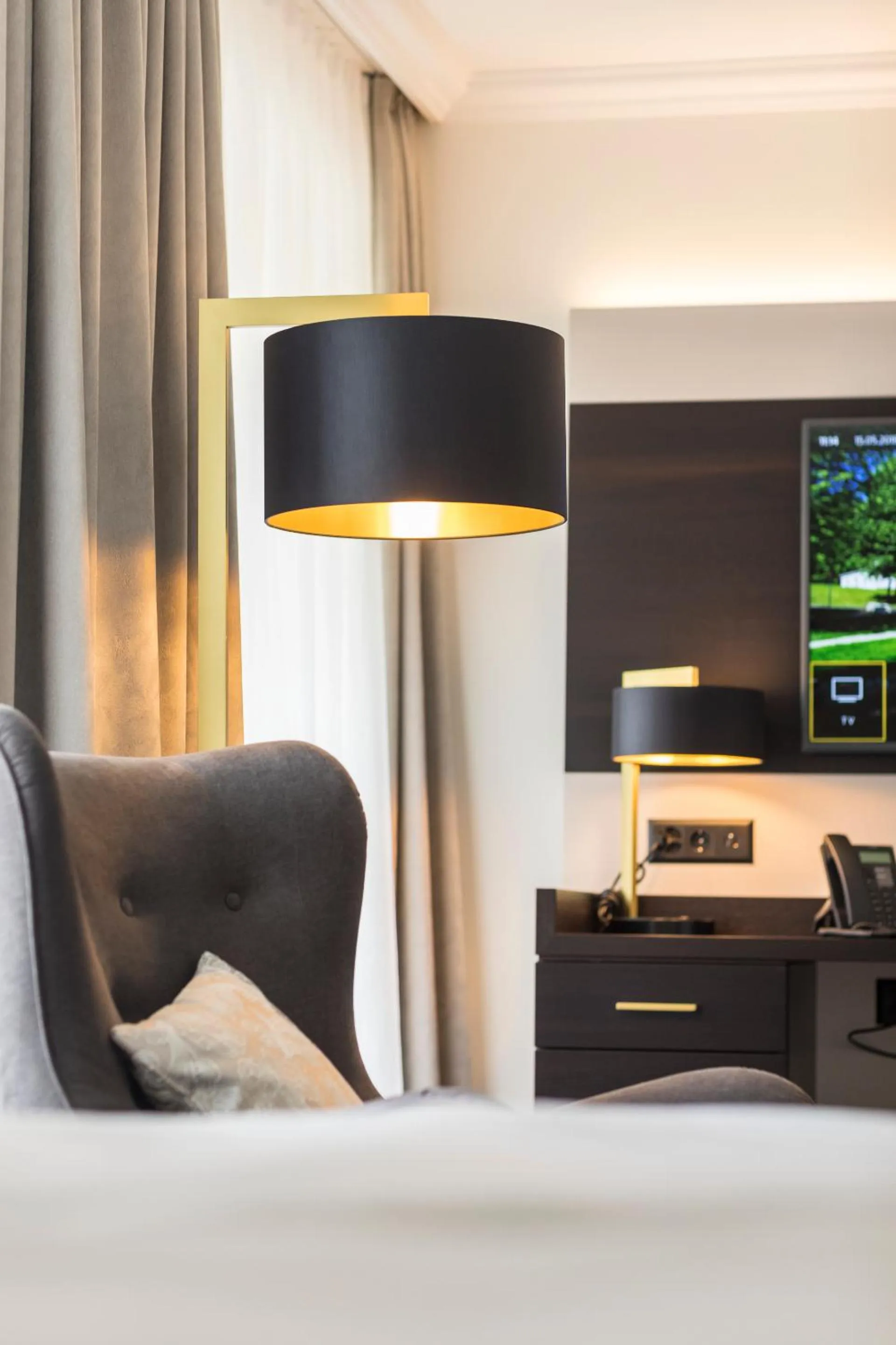 Decorative detail, Bed in Bad Schauenburg