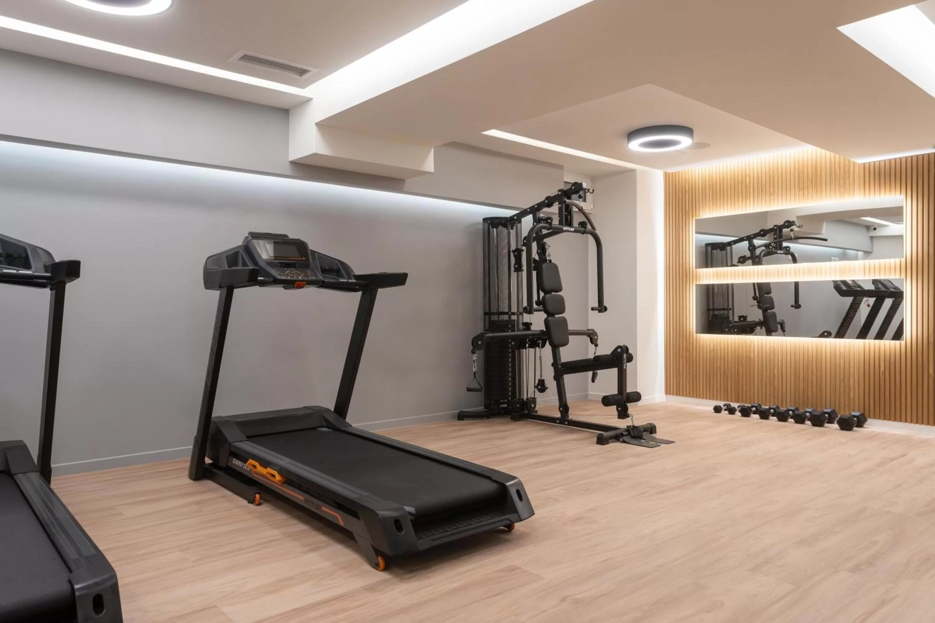 Fitness centre/facilities in LUX&EASY Athens Downtown Apartments