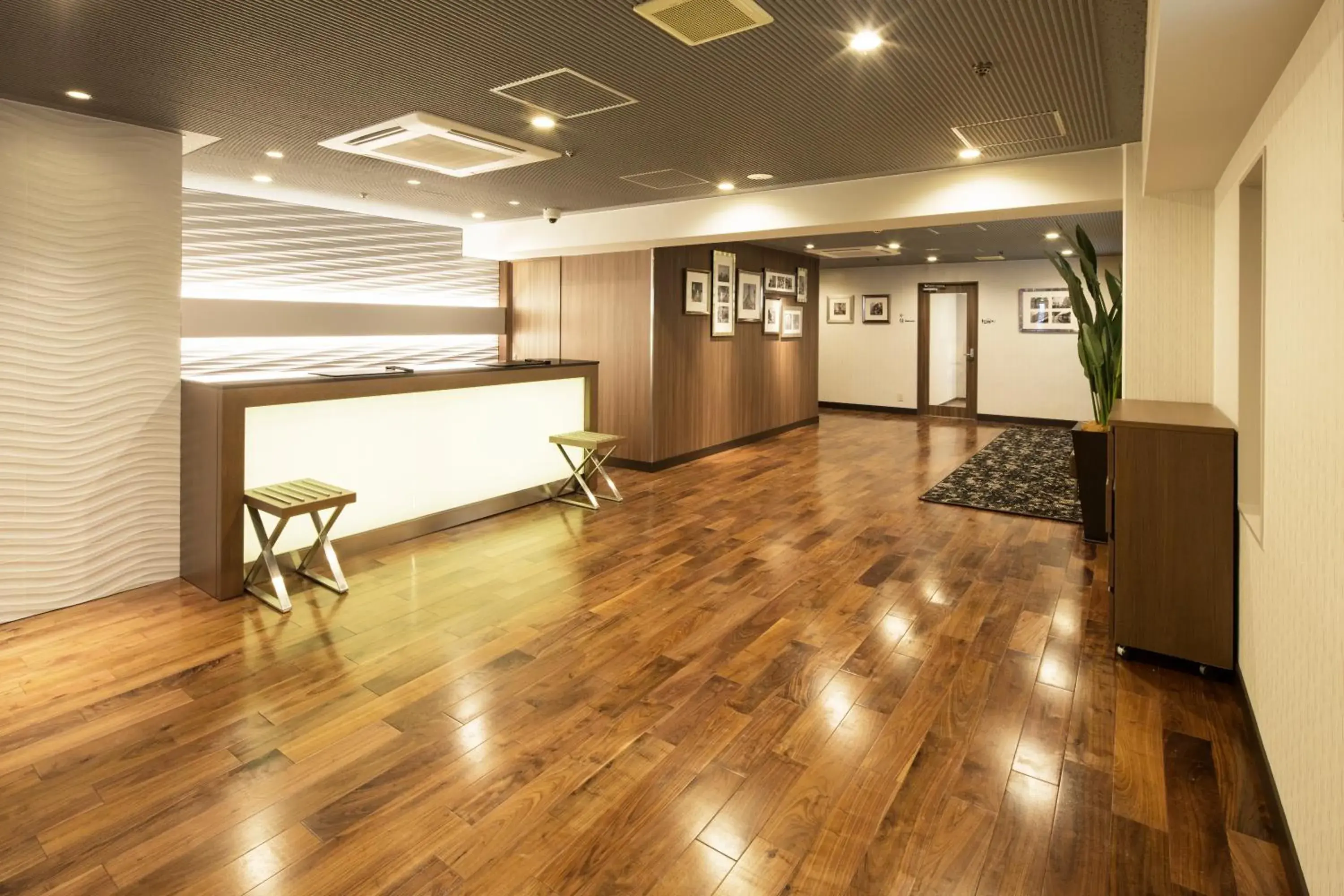 Lobby or reception in HOTEL MYSTAYS Shinsaibashi