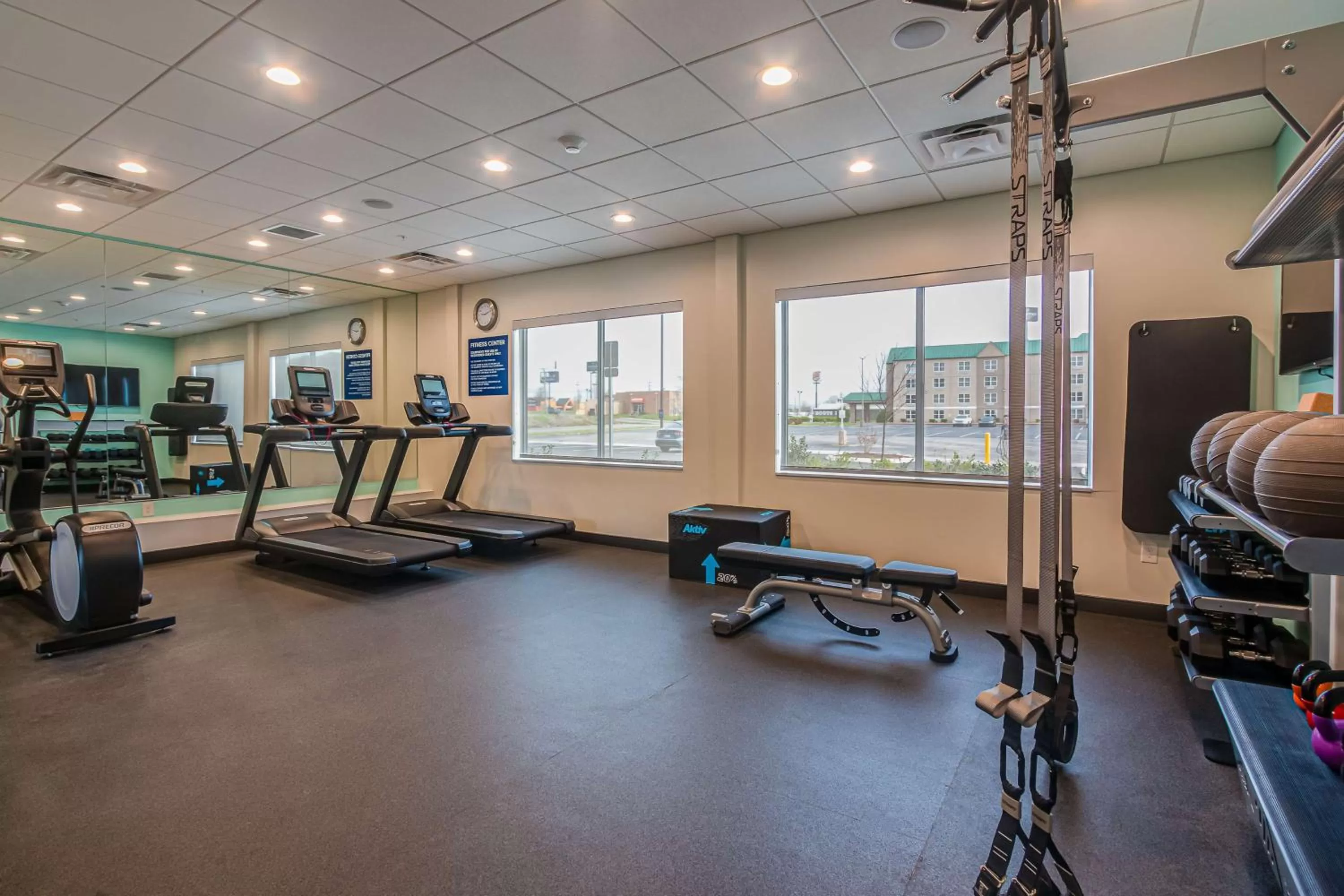 Fitness centre/facilities in TRU By Hilton Clarksville