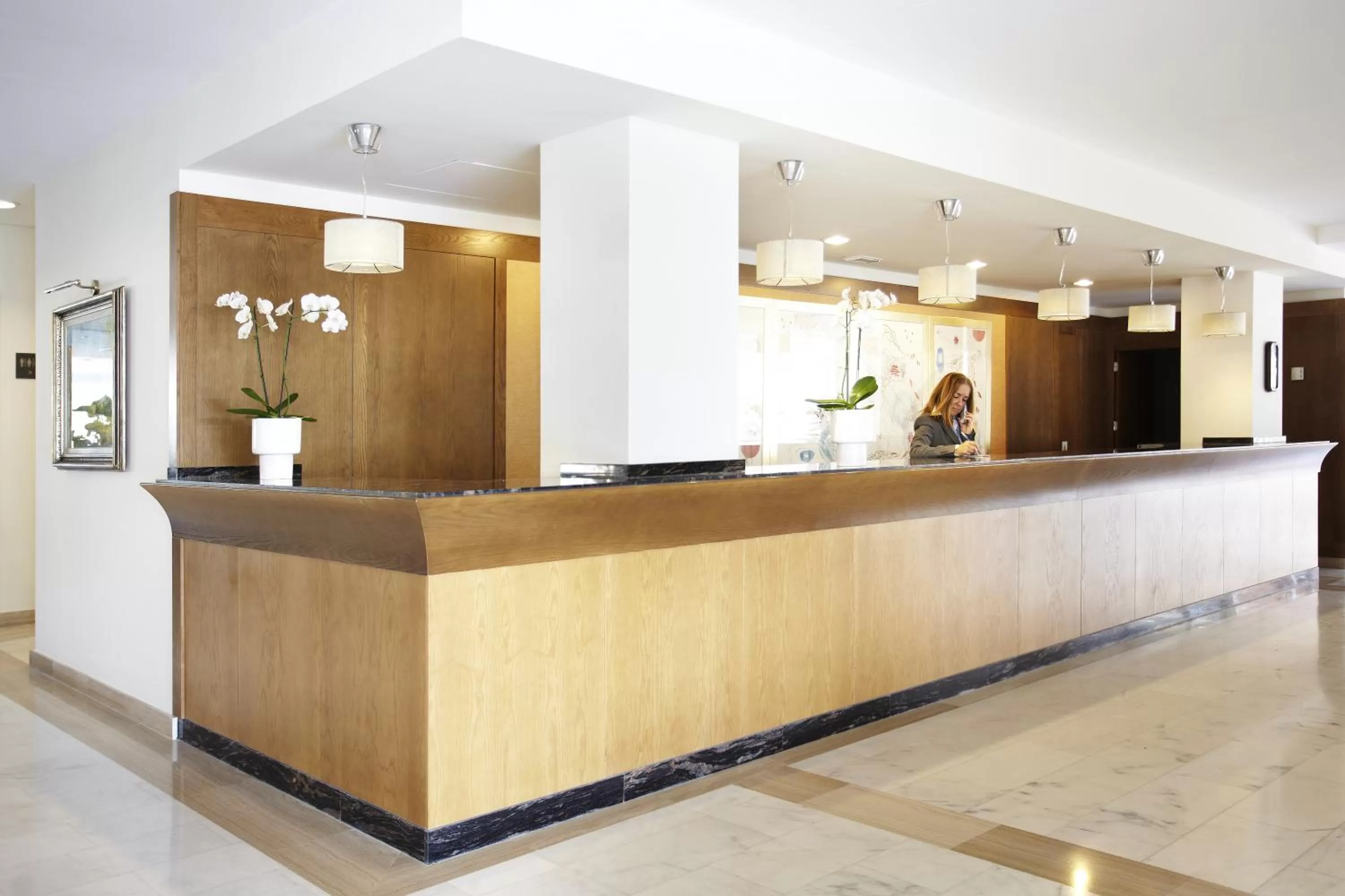 Lobby or reception in Grupotel Montecarlo