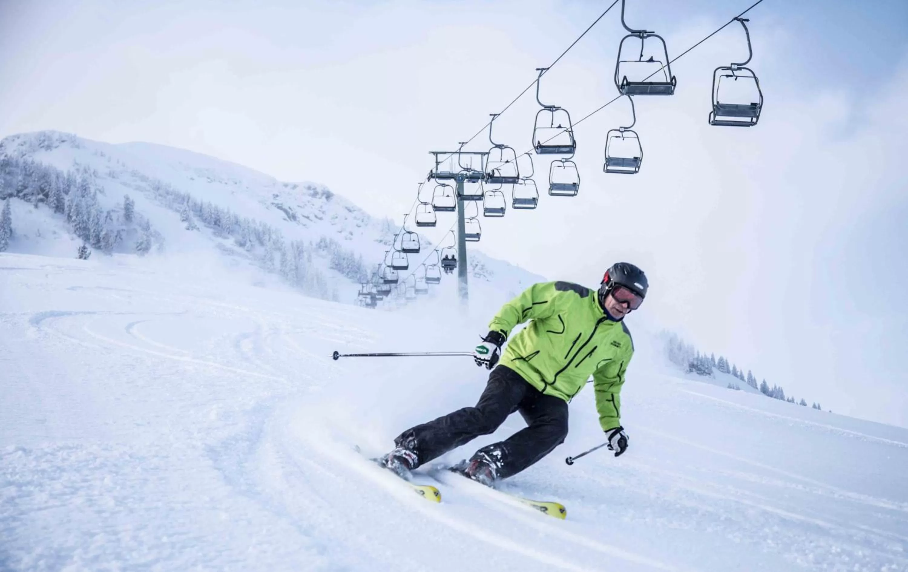 Skiing in Hotel St Hubertus