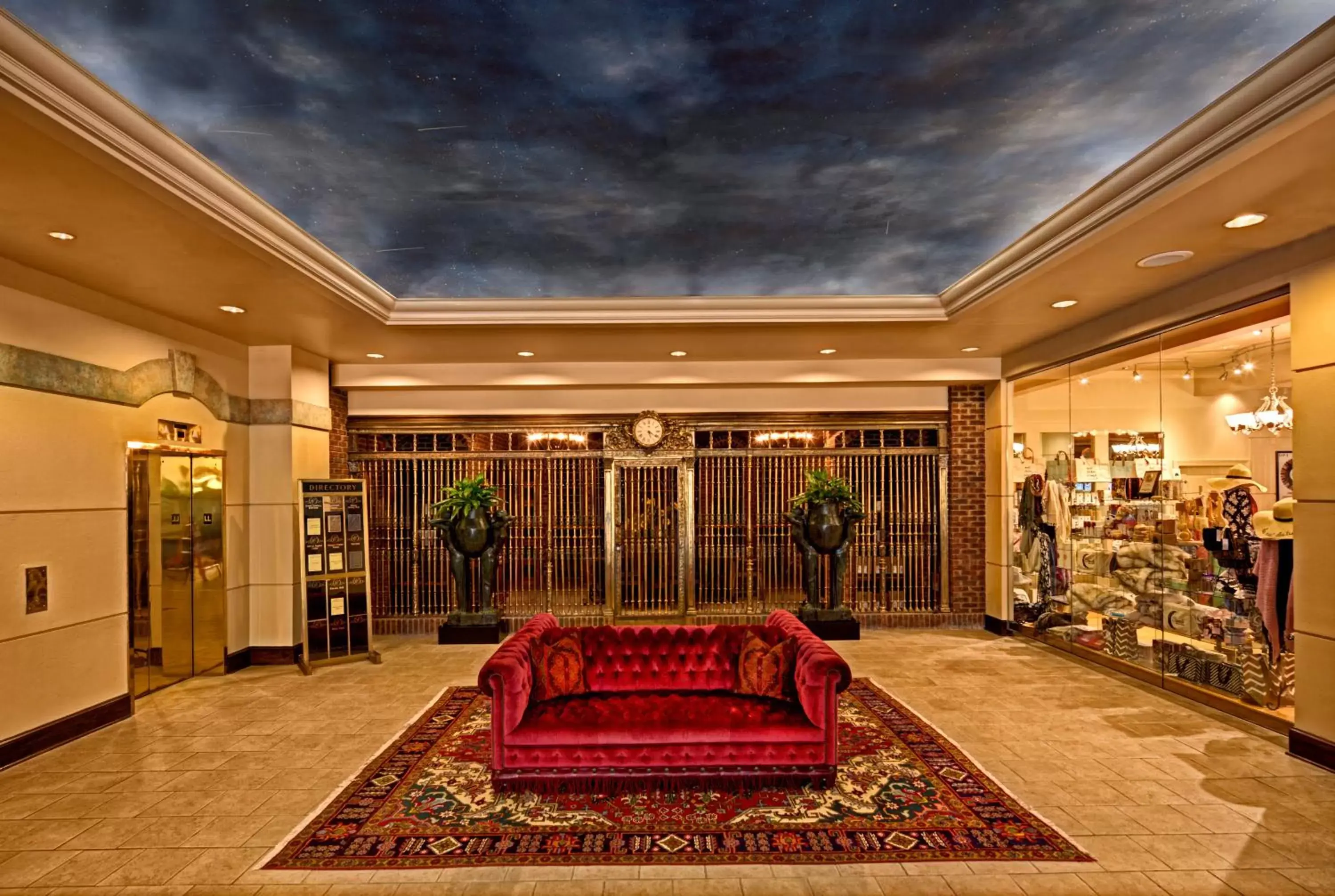 On-site shops, Lobby/Reception in Carnegie Hotel & Spa