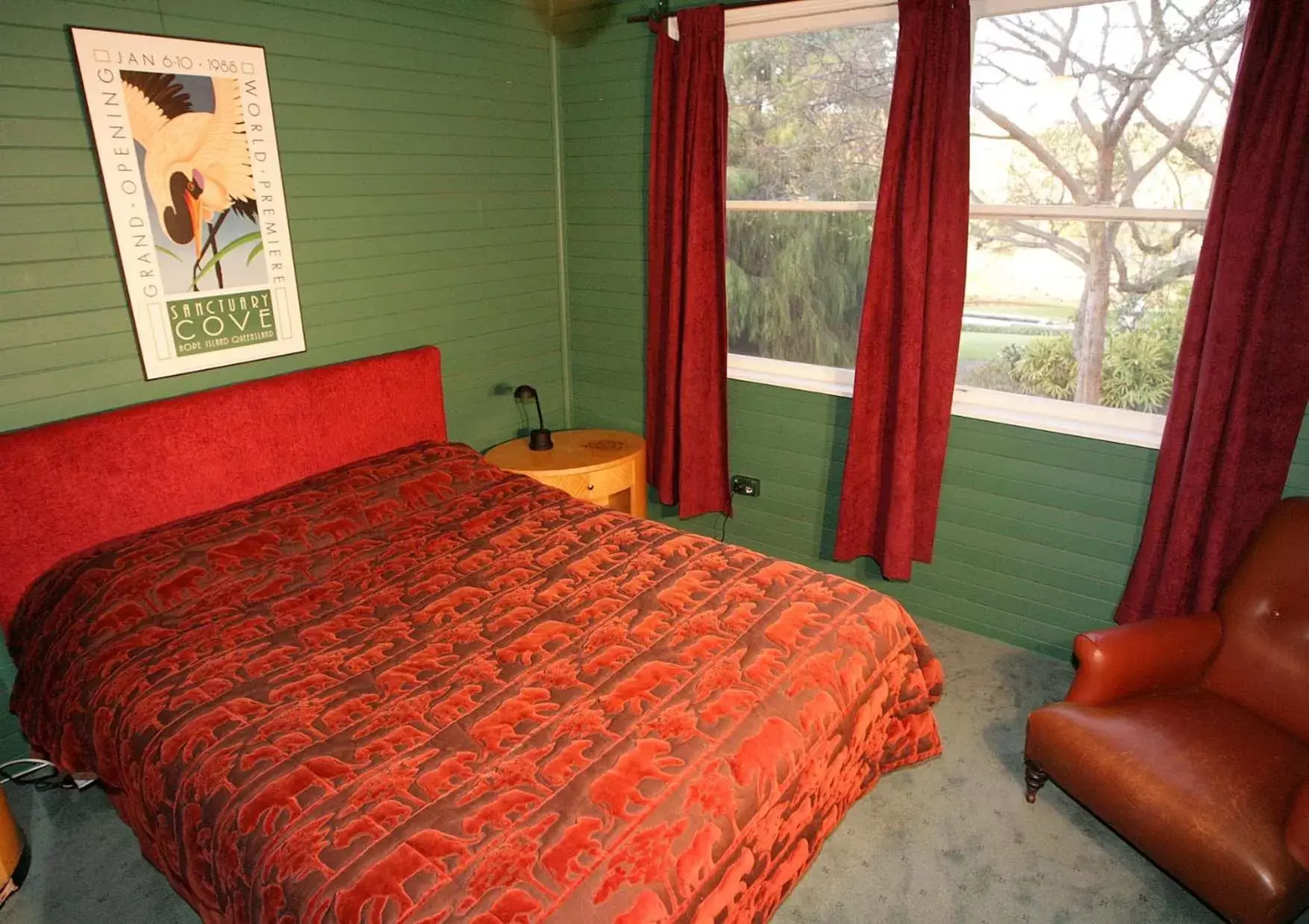 Bedroom, Bed in Hermitage Cottage