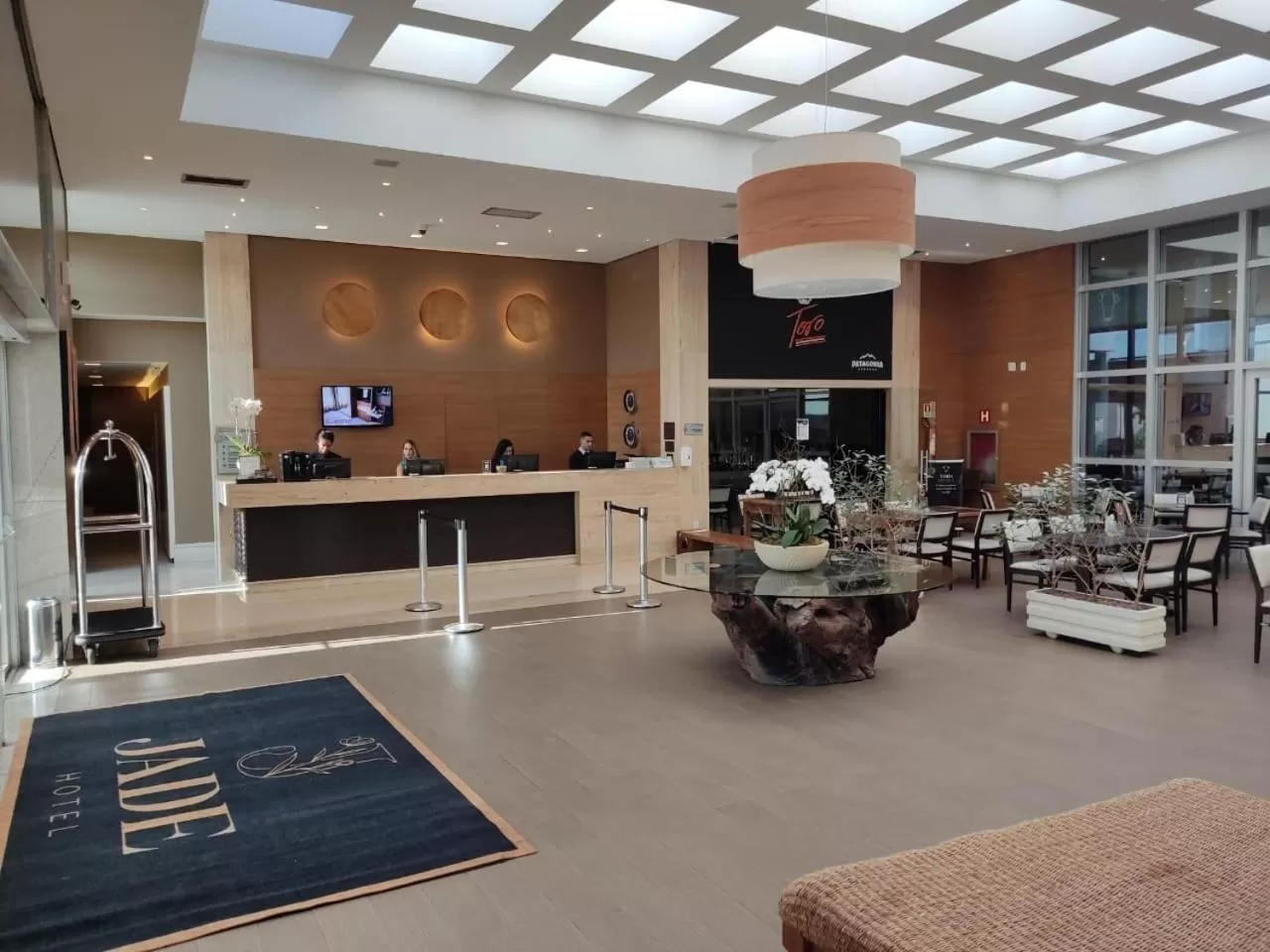 Lobby or reception in Jade Hotel Brasília