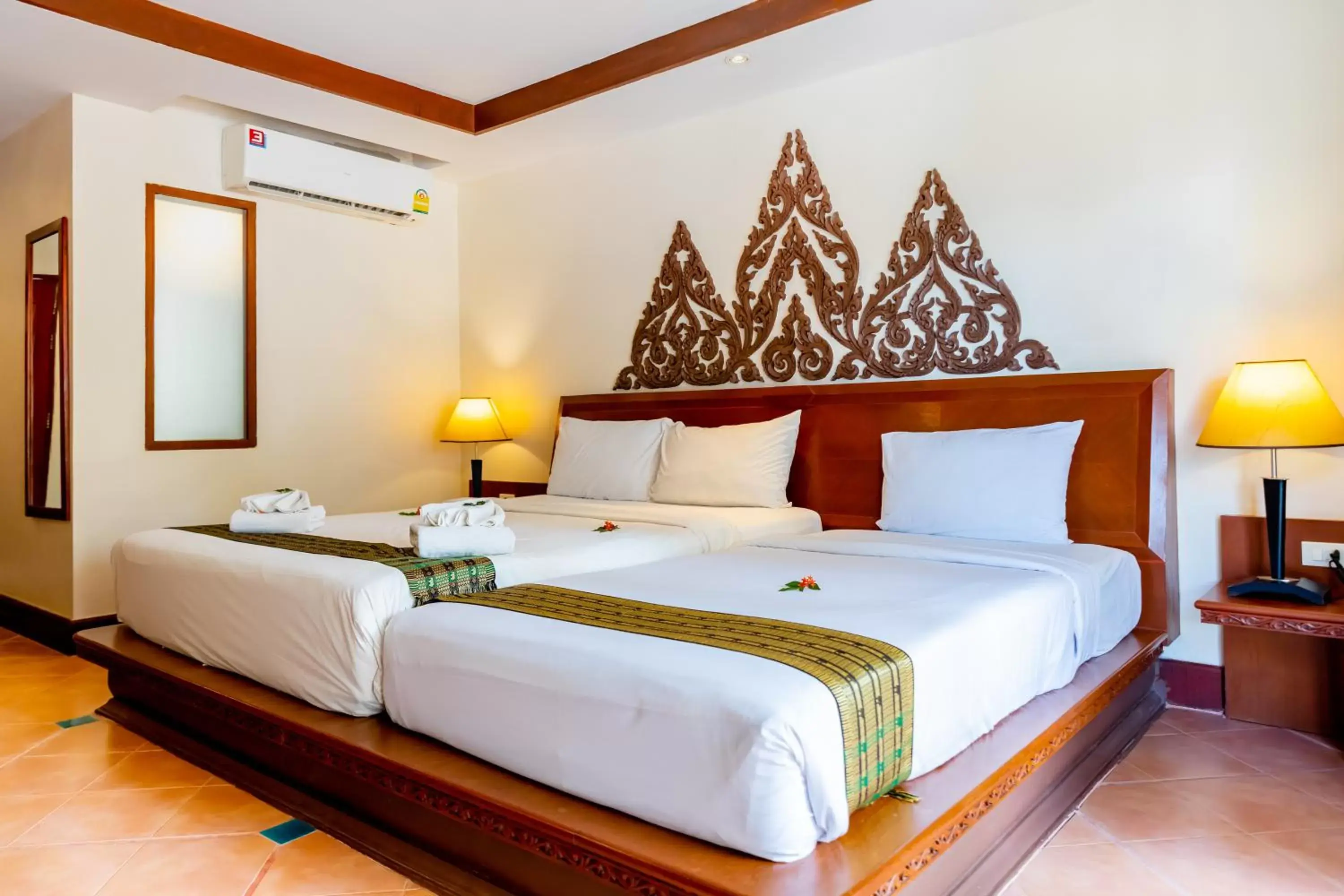 Bedroom, Bed in Ao Nang Bay Resort