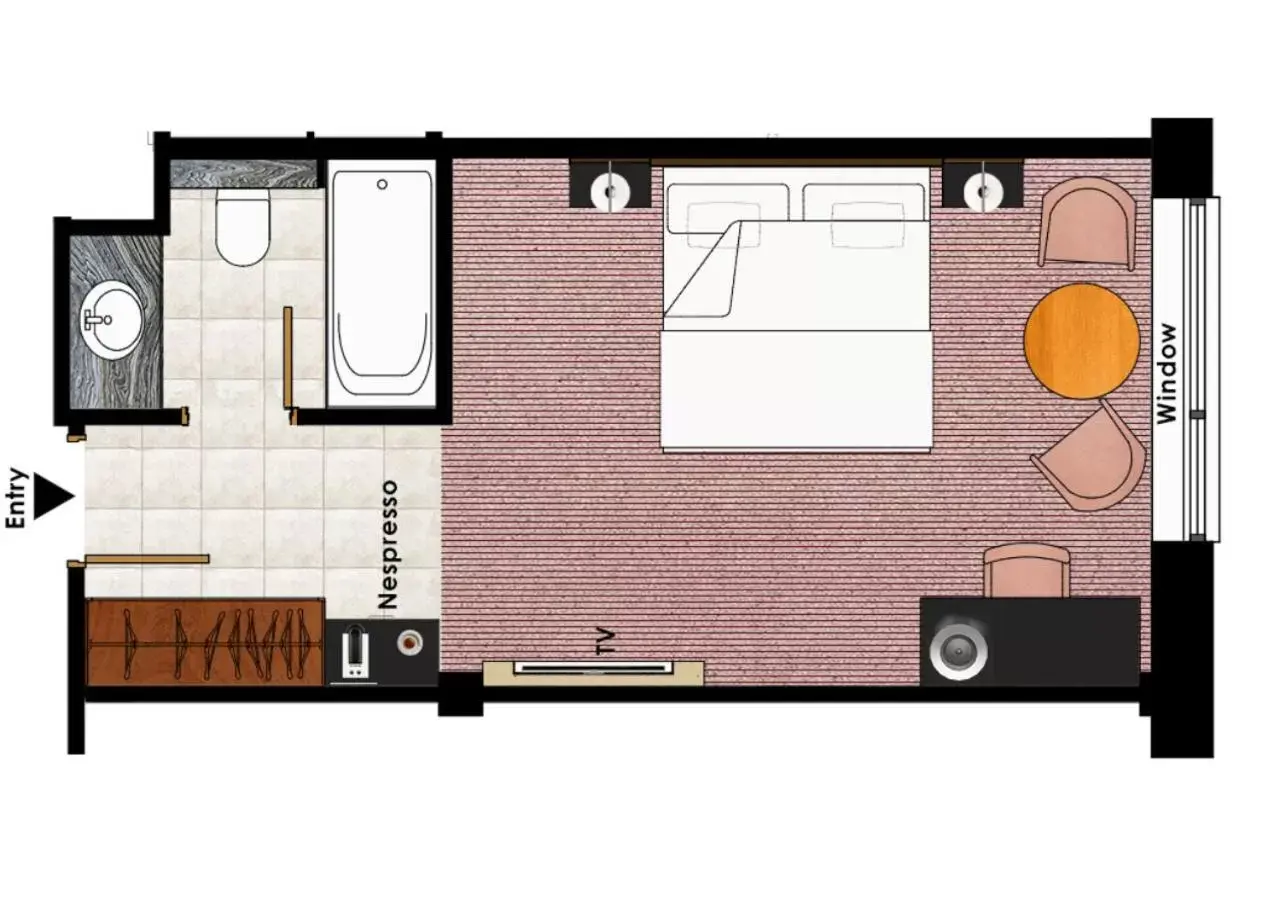 Floor Plan in The Galmont Hotel & Spa