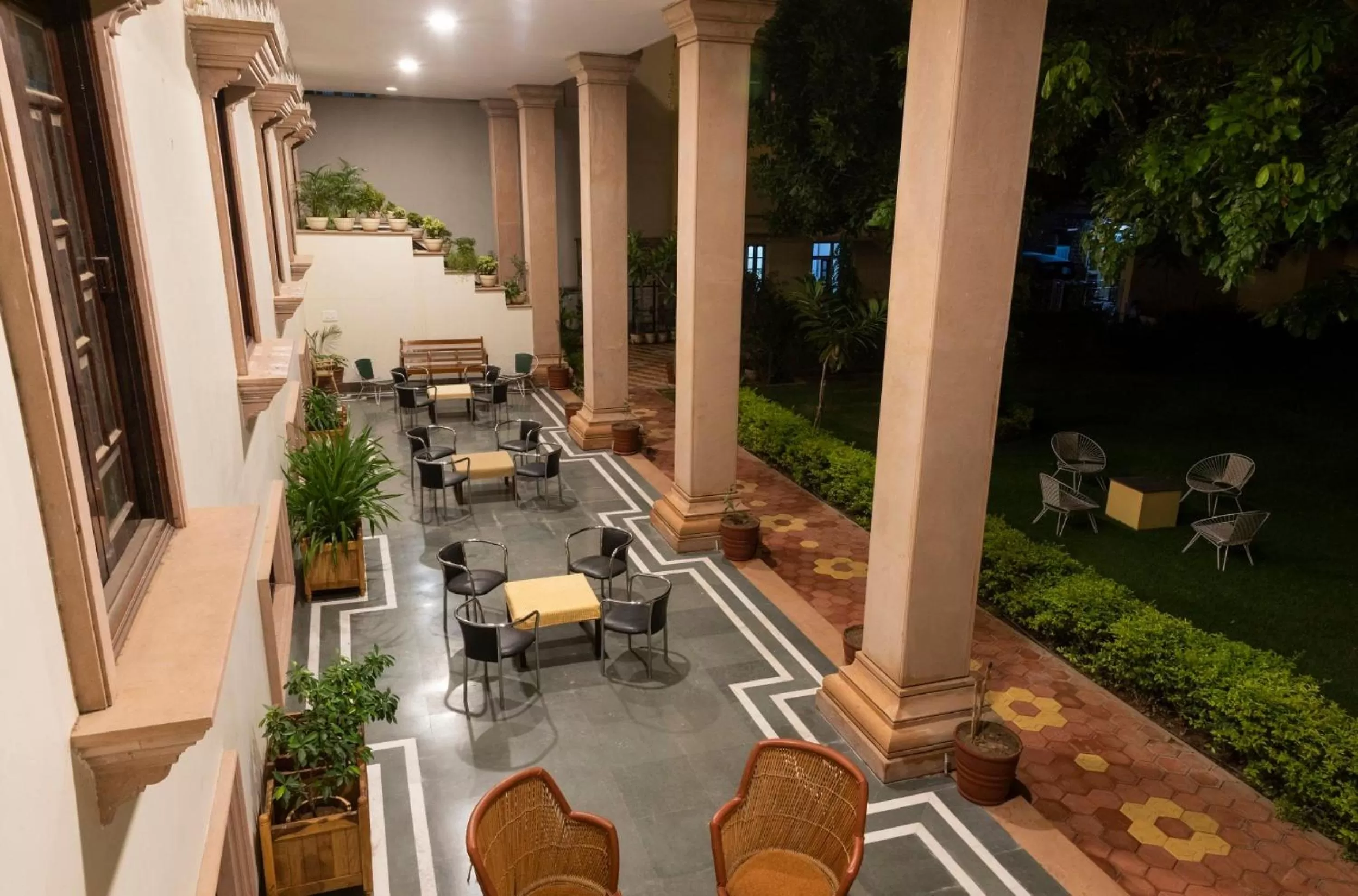 Garden in Hanuwant Niwas Jodhpur