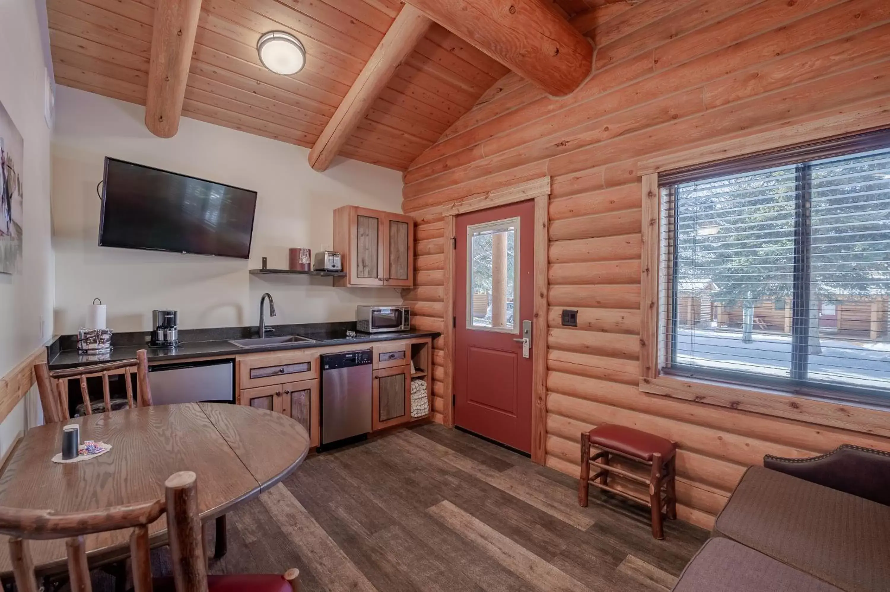 Kitchen or kitchenette in Cowboy Village Resort