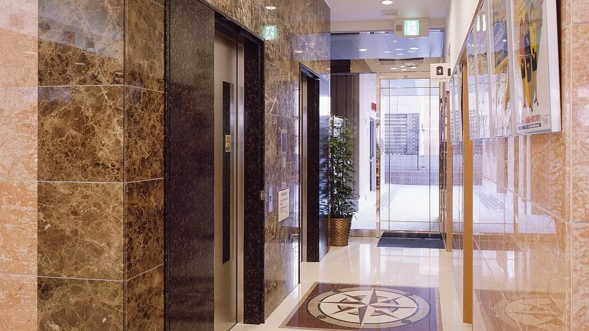 elevator, Bathroom in Toyoko Inn Hiroshima-eki Minami-guchi Migi