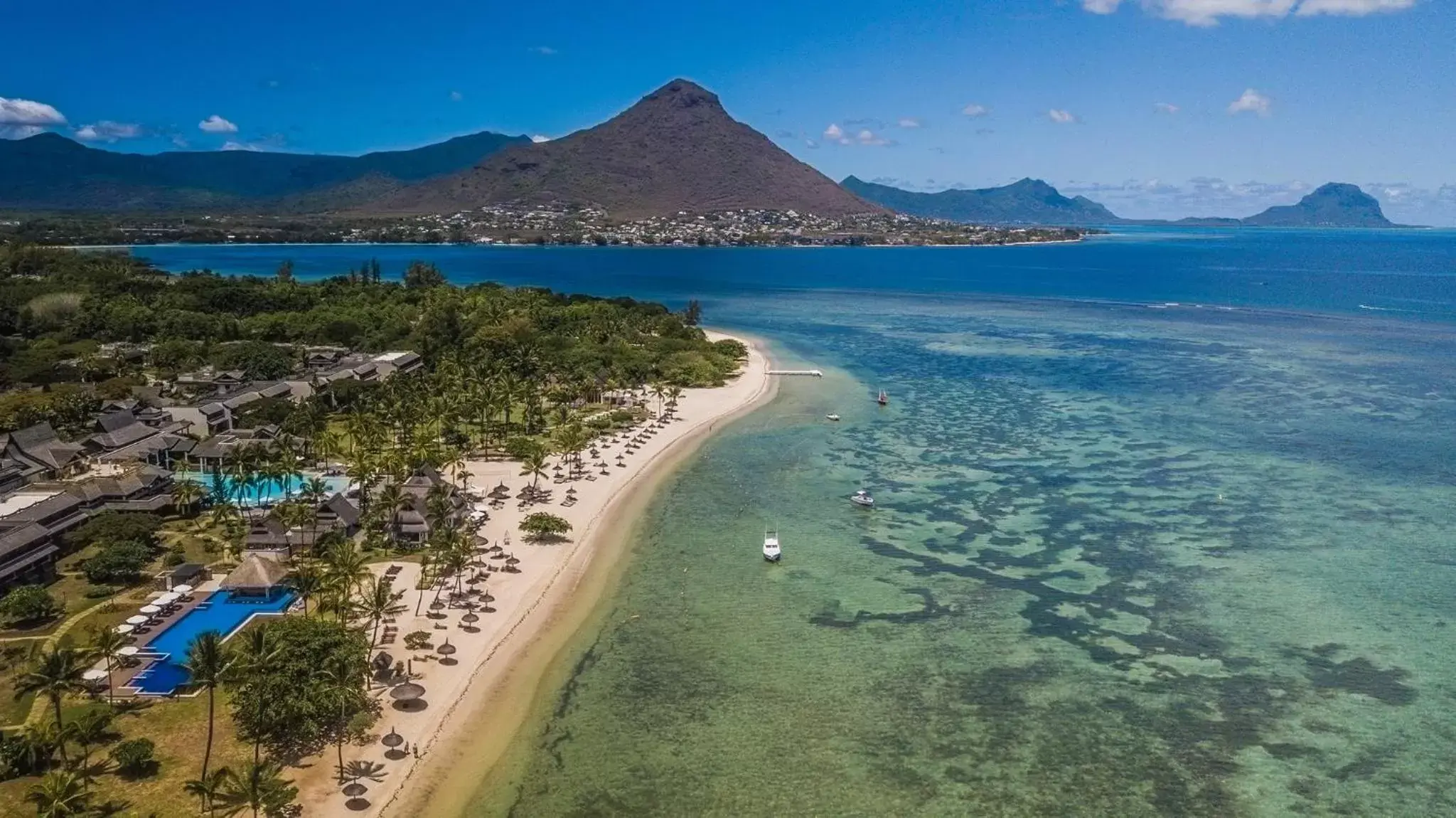 Bird's eye view, Bird's-eye View in Sofitel Mauritius L'Imperial Resort & Spa