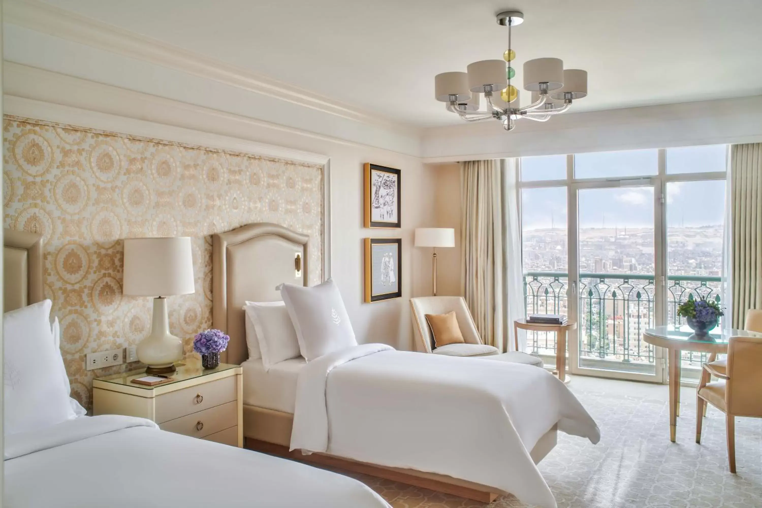 Bedroom in Four Seasons Hotel Cairo at Nile Plaza