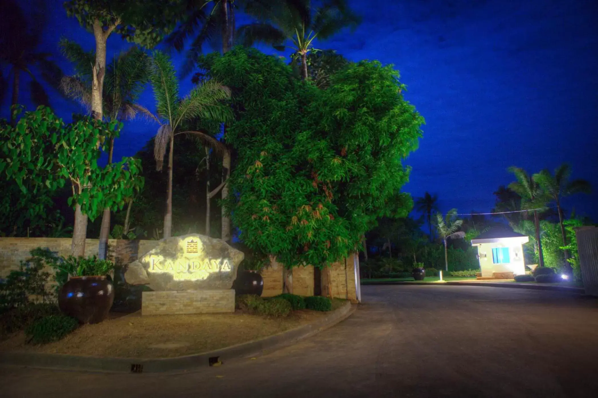 Facade/entrance in Kandaya Resort