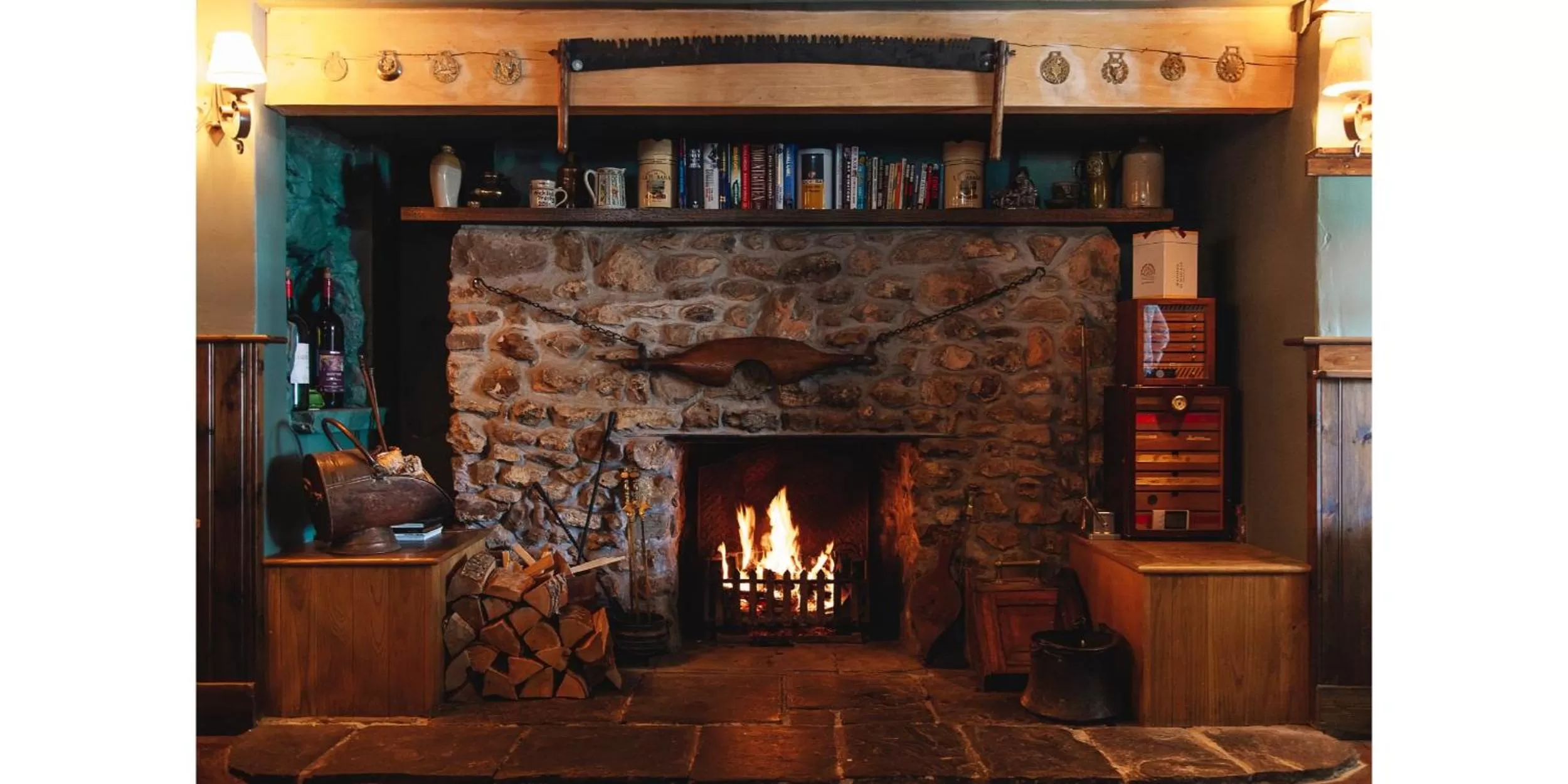 Lounge or bar in The Blue Ball Inn